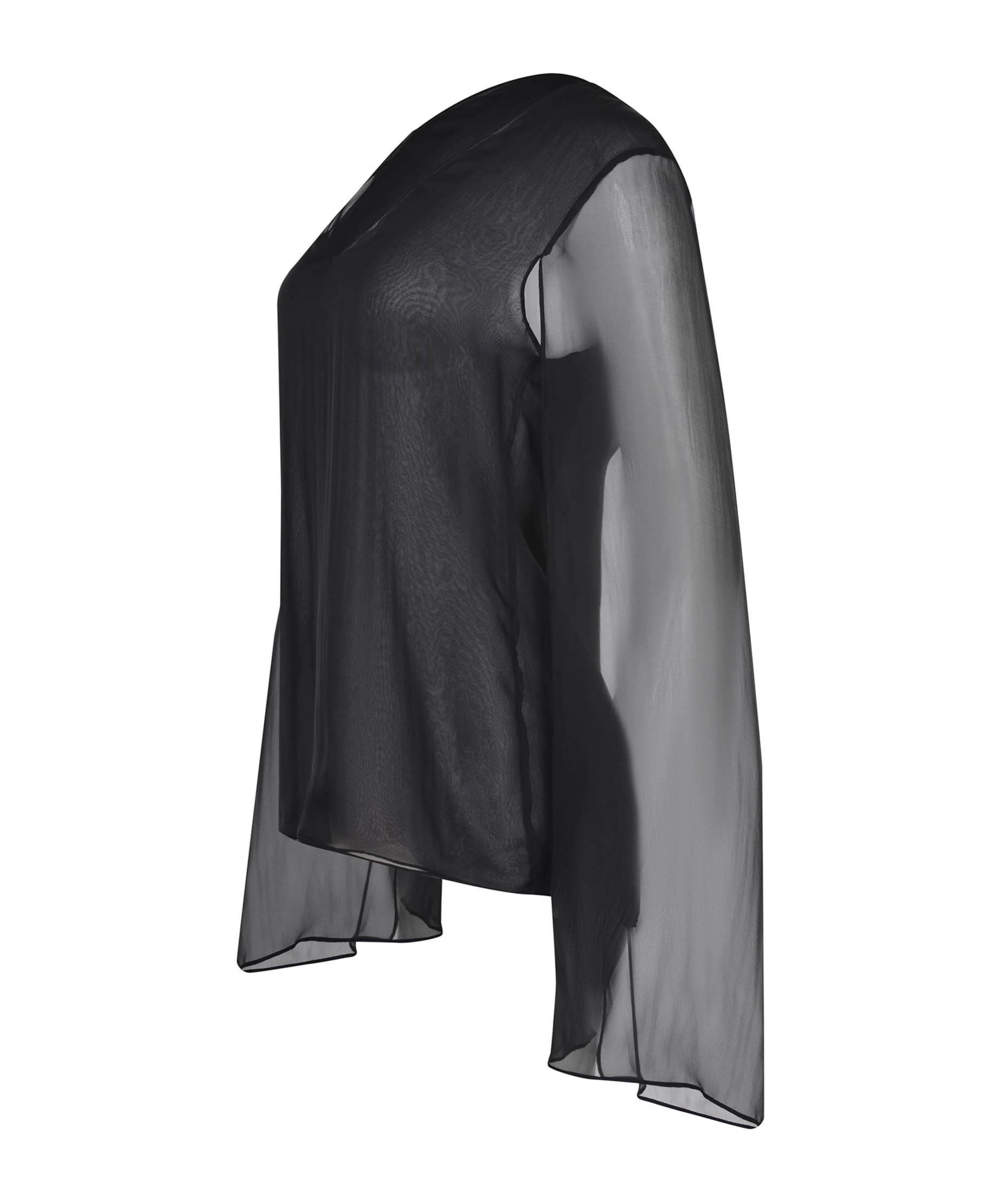 Alberta Ferretti V-neck T-shirt In Black