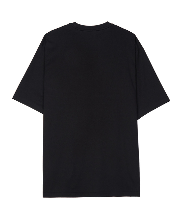 Yohji Yamamoto Short-sleeved T-shirt In Black