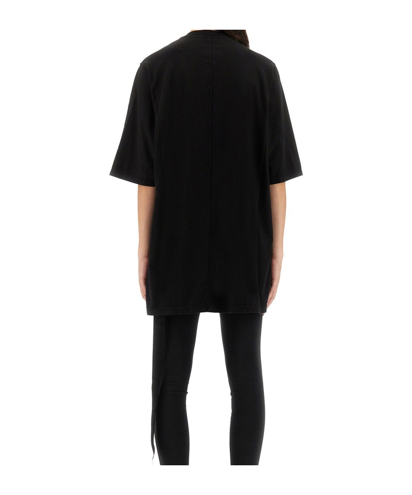 Rick Owens Drkshdw Short-sleeved T-shirt In Black