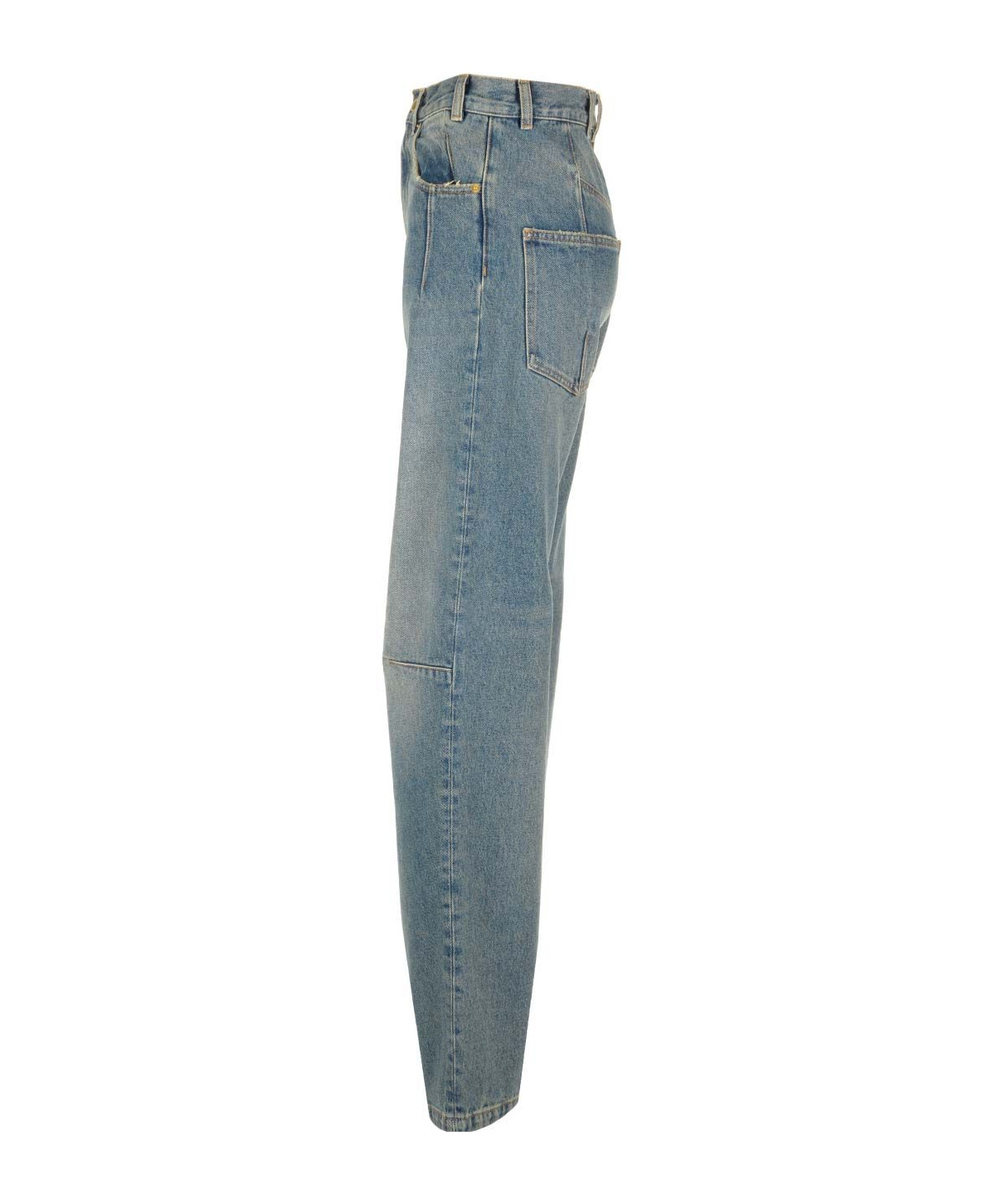 Darkpark Straight-leg Jeans With Classic 5-pocket Design In Gray