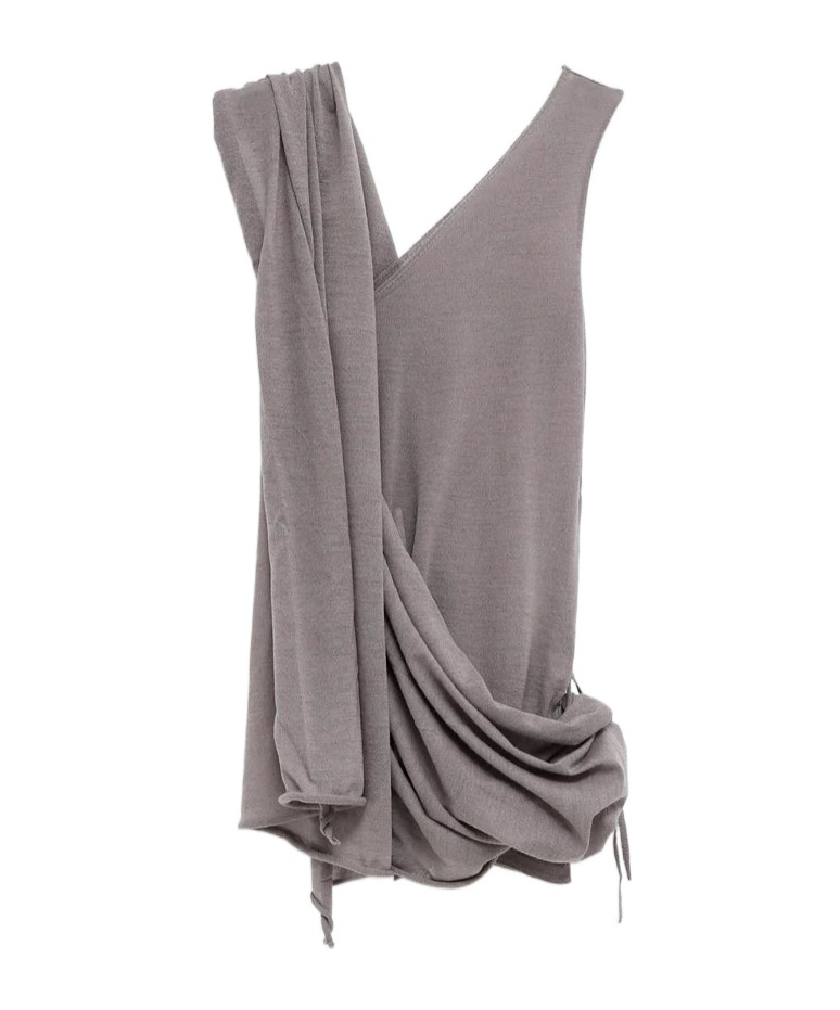 Paloma Wool V-neck Knitted Camisole In Gray