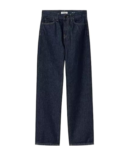 Carhartt Jeans With Belt Loops In Blue