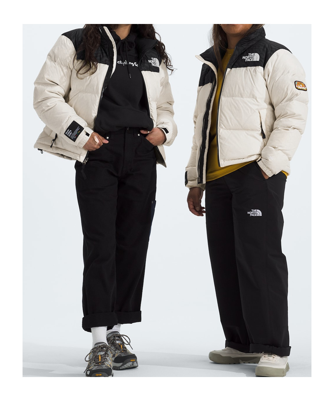 Shop The North Face 1996 Retro Nuptse Puffer Jacket In White