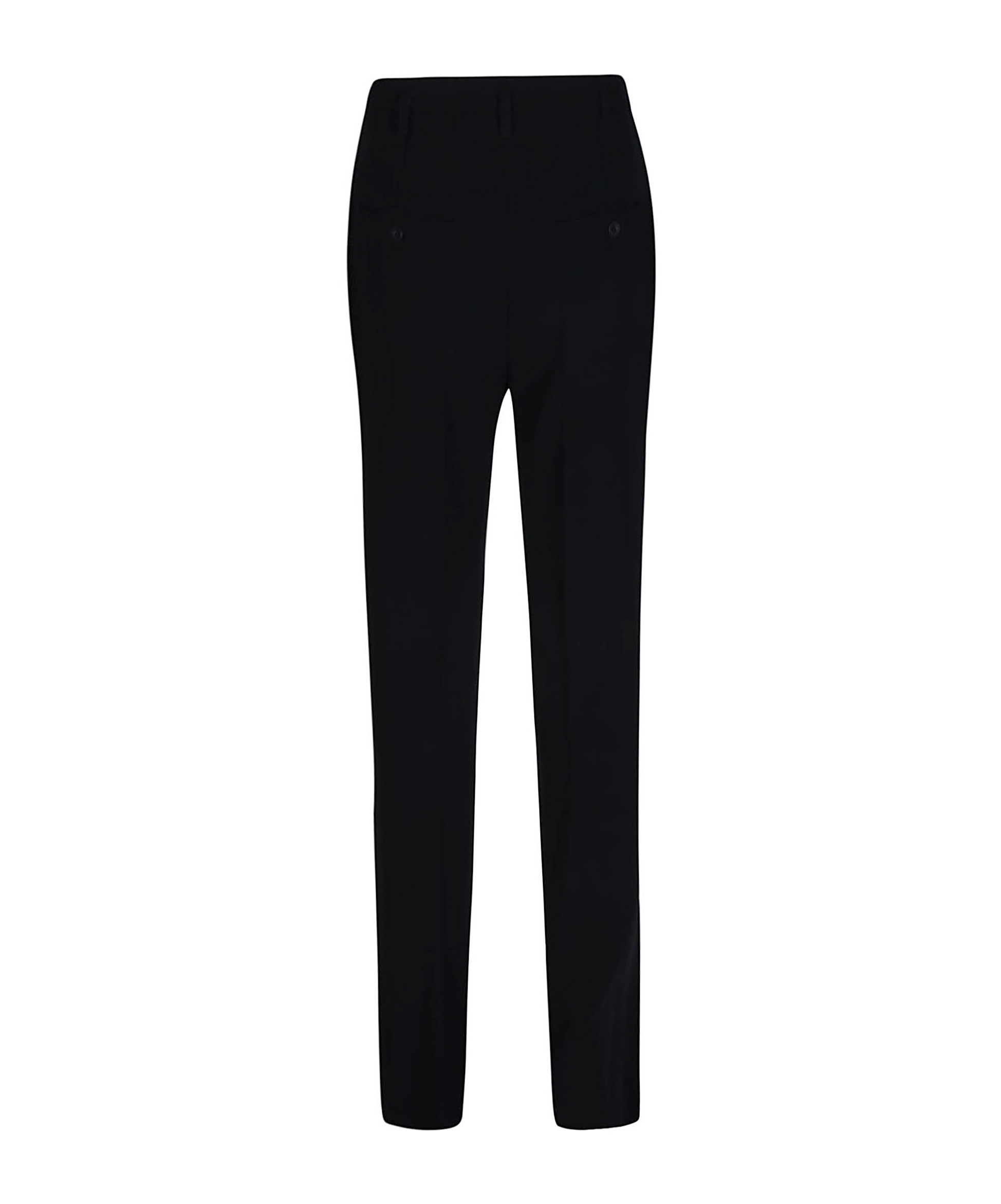 Max Mara Belt-loop Casual Pants In Black