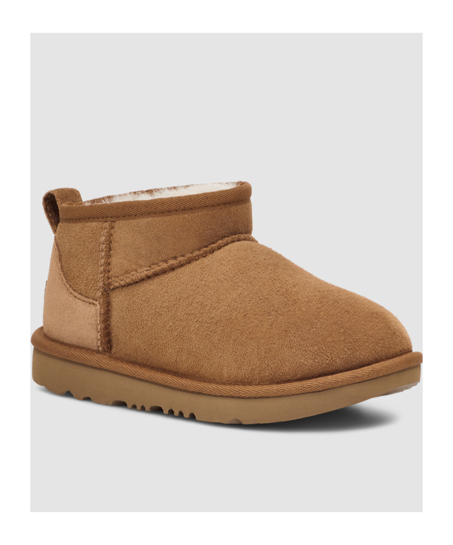 Shop Ugg Classic Ultra Mini Boots In Brown