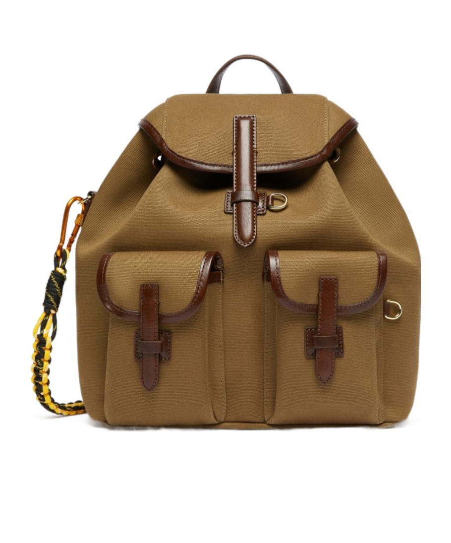 Weekend Max Mara Single Handle Backpack In Brown