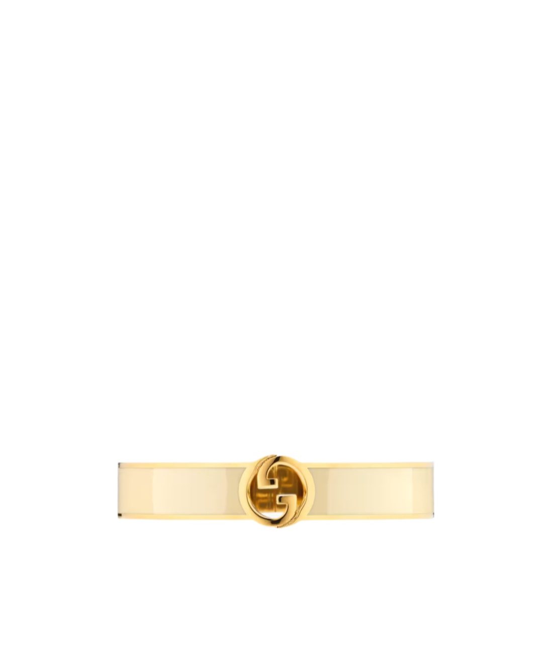 Gucci Blondie Double G Pattern Bracelet In Yellow