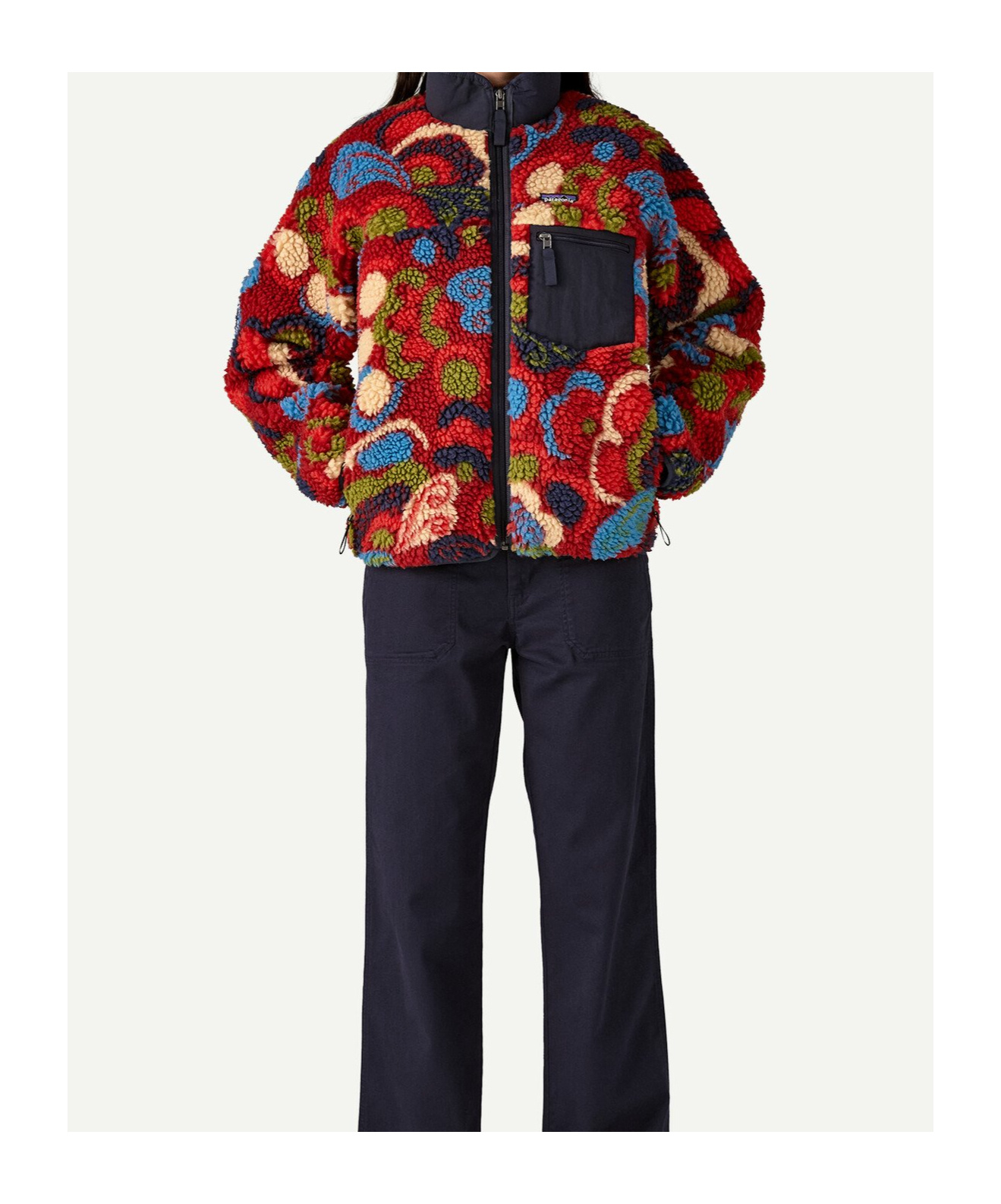 Patagonia Long-sleeved Casual Jacket In Red