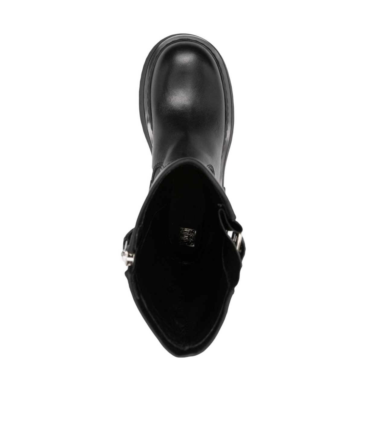 VIC MATIE LEATHER PLATFORM ANKLE BOOTS