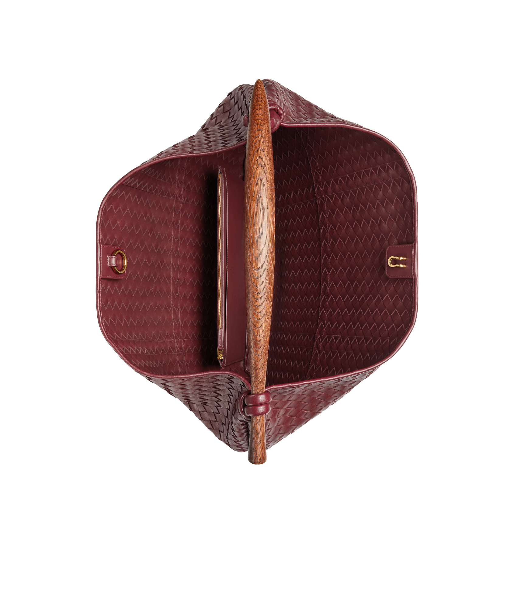 Shop Bottega Veneta Sardine Bermuda In Red
