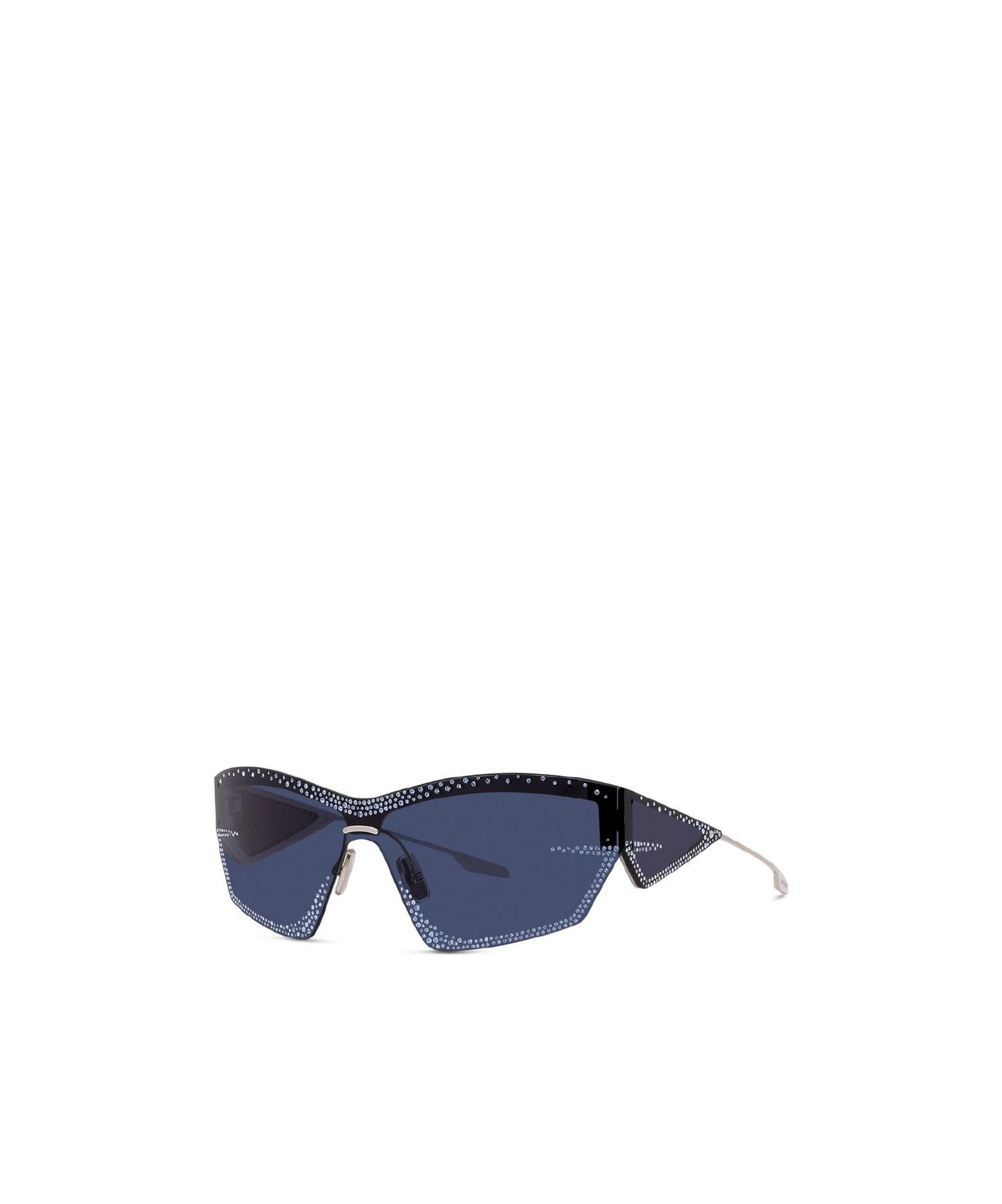Givenchy Geometric Frame Sunglasses In Blue