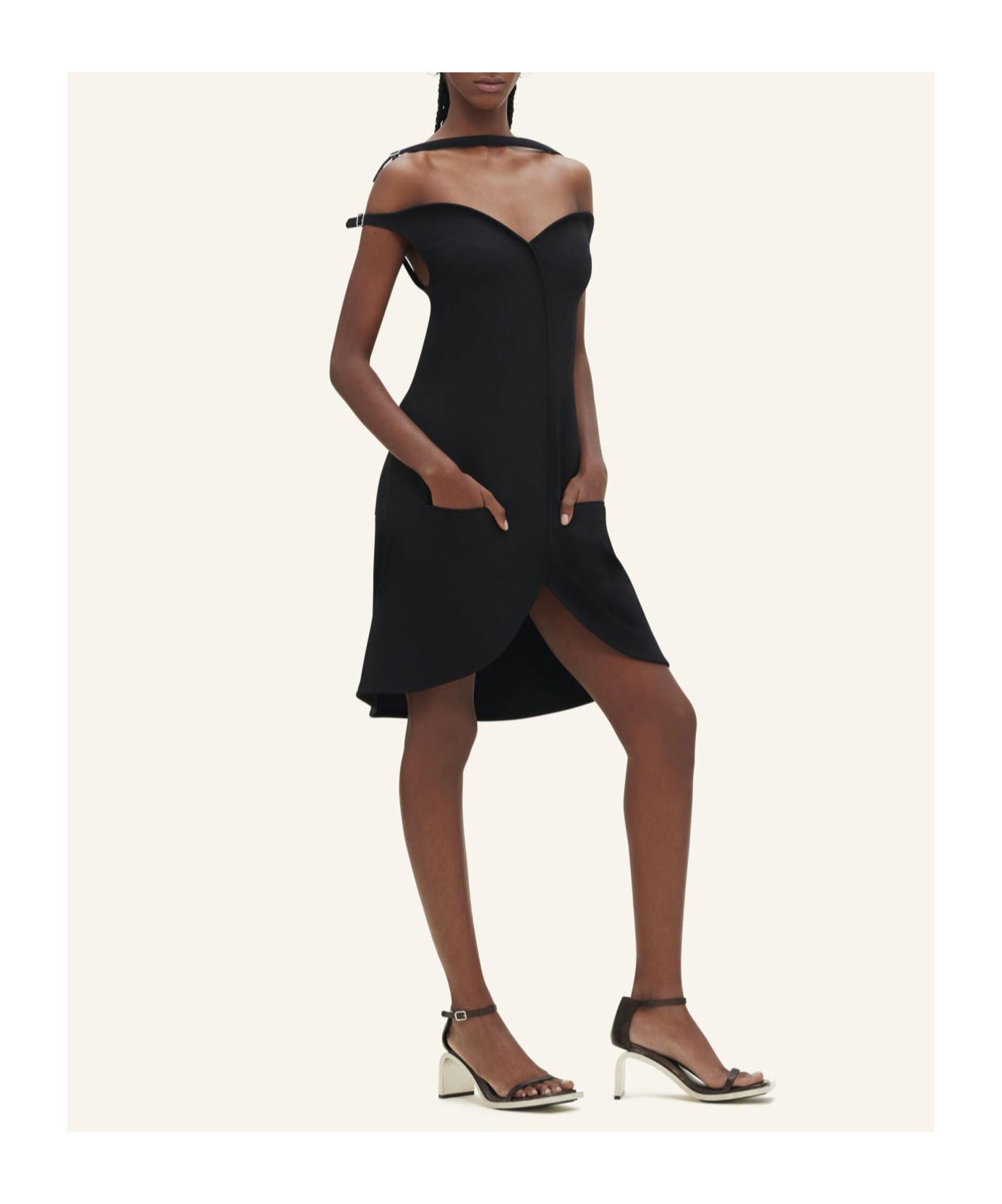 COURRÈGES ELLIPSE MINI DRESS