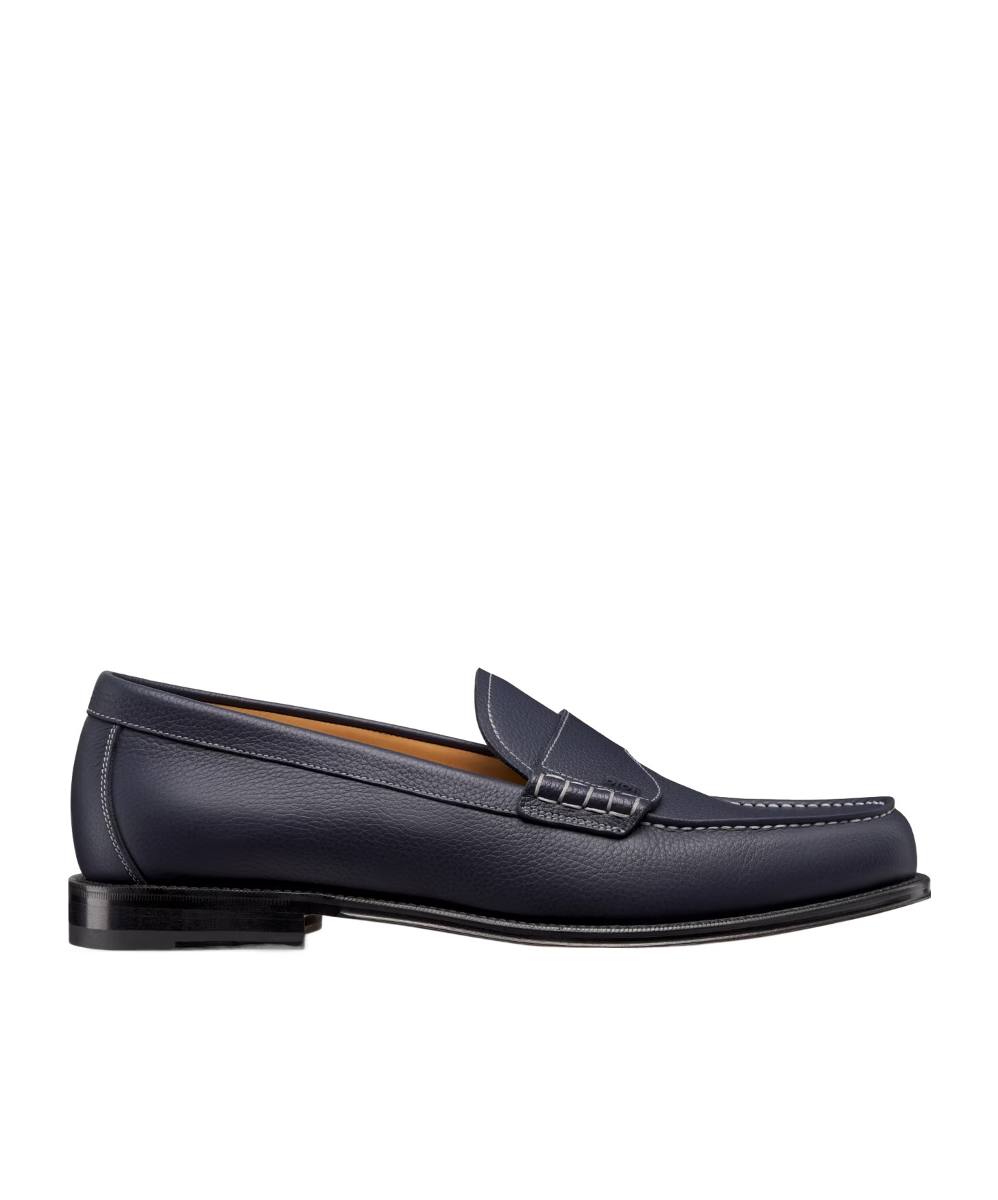 Dior Man Loafers Black Size 8 Calfskin In Black