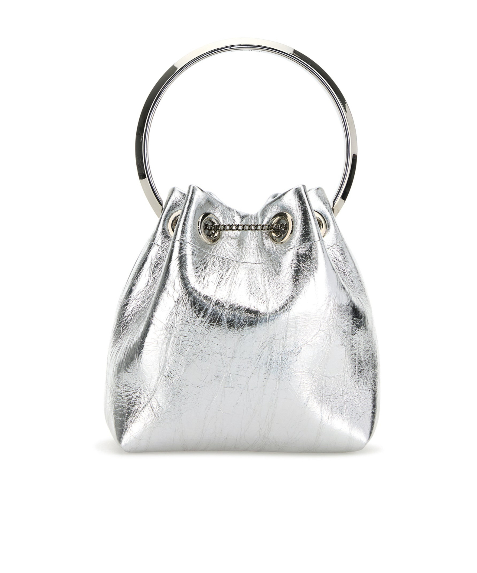 Jimmy Choo Round Handle Leather Handbag
