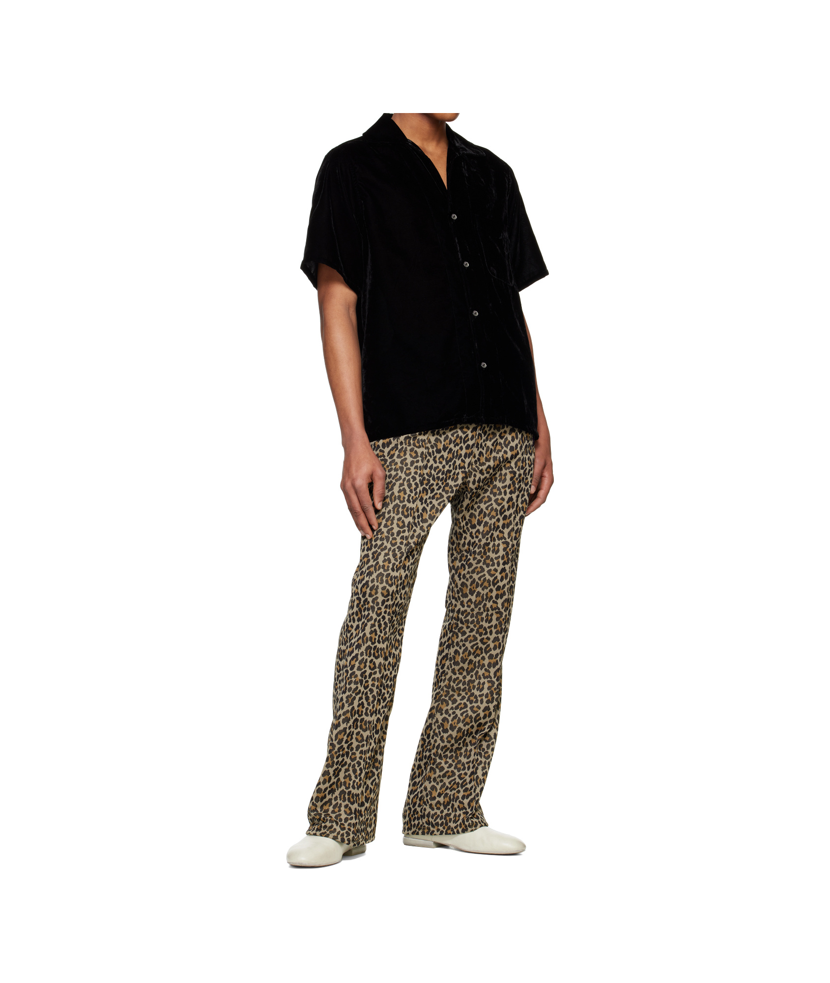 Needles Short Sleeve Shirt In Black