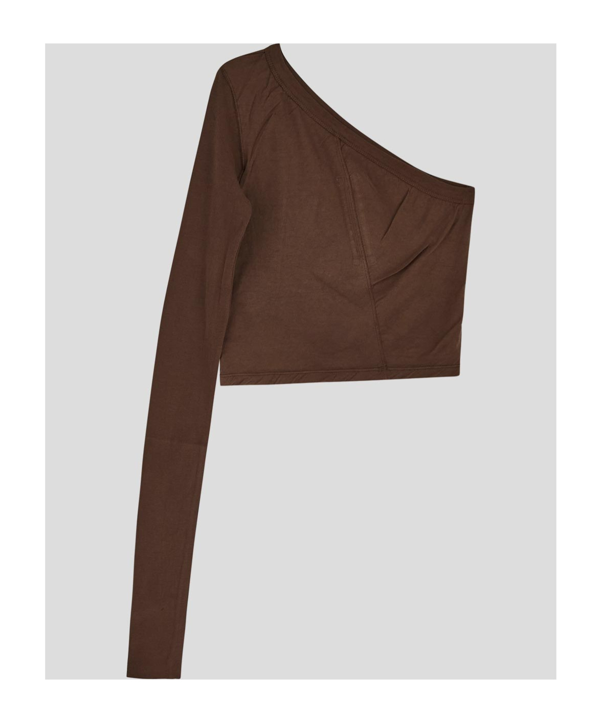 Rick Owens Drkshdw Brown Porterville Ziggy T-shirt In Brown