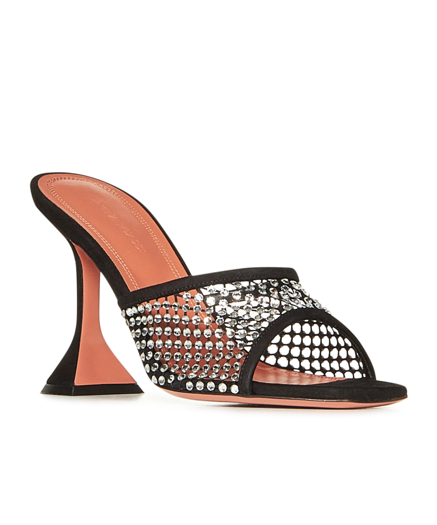 Shop Amina Muaddi Lupita Heeled Mules