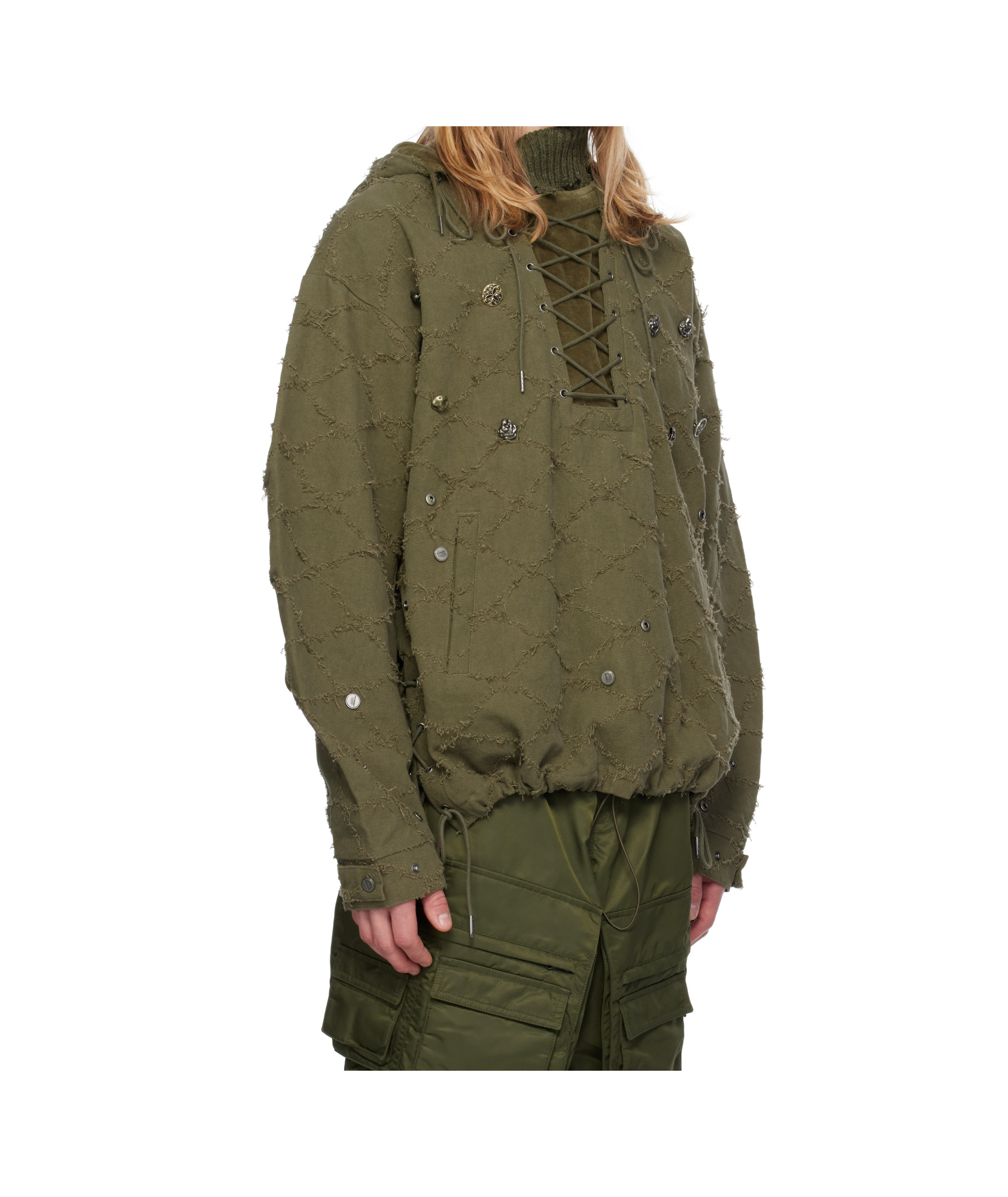 Andersson Bell Long-sleeved Sweater In Green