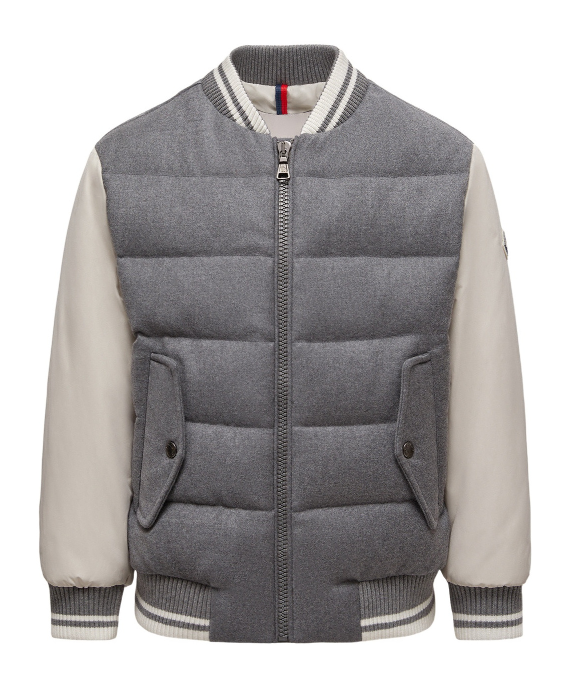 Moncler Alvaro Wool Down Jacket In Black
