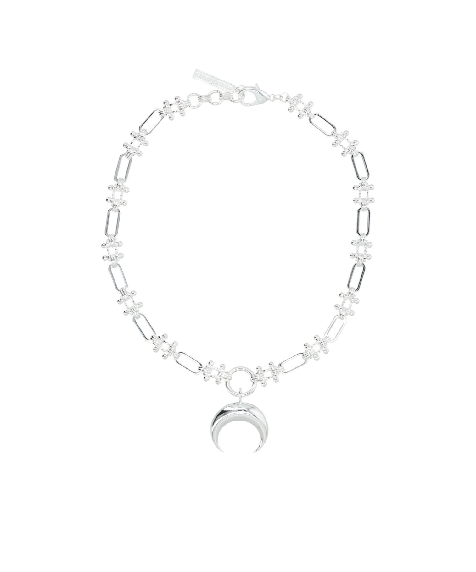 Marine Serre Pattern Pendant Necklace