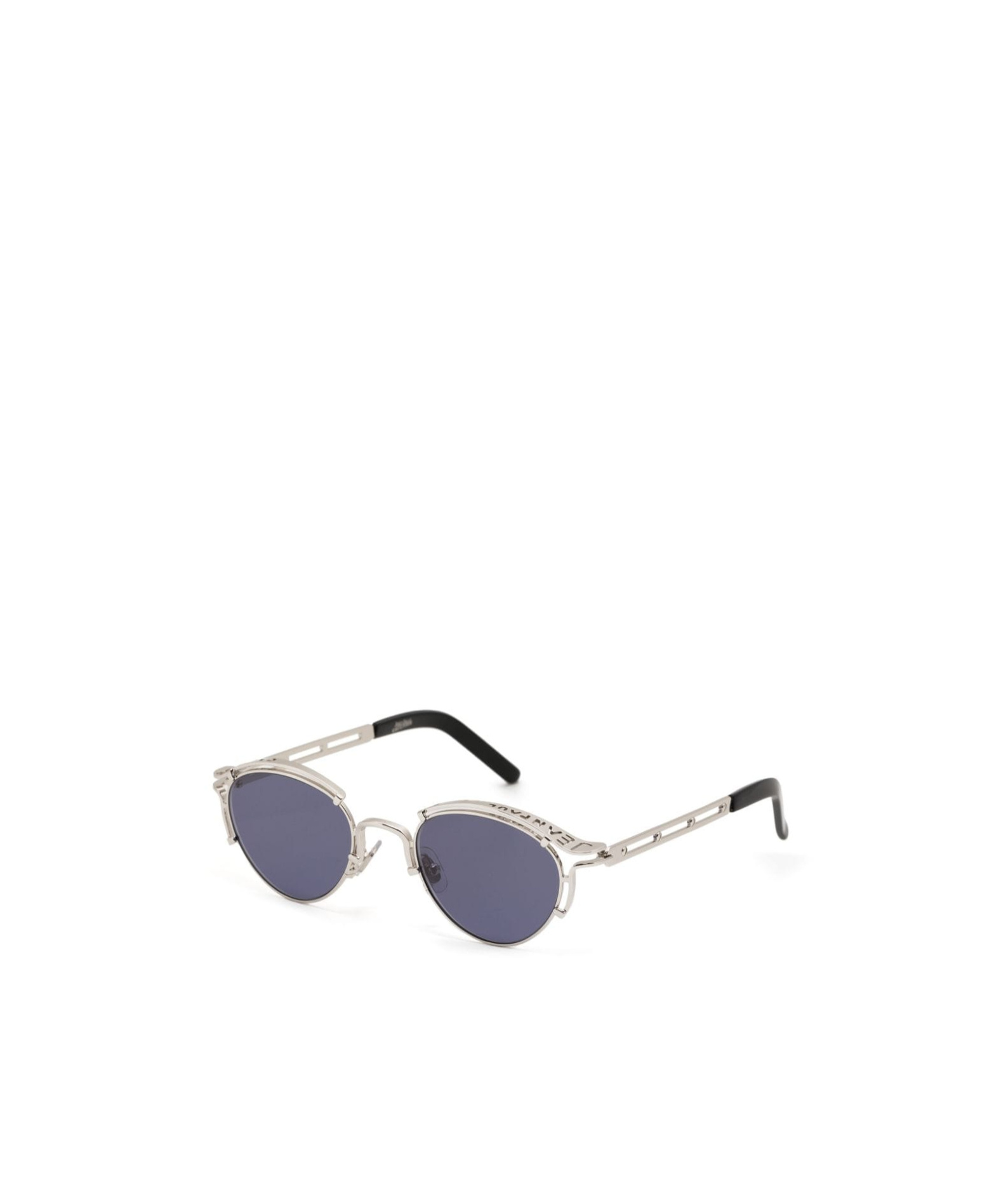 Jean Paul Gaultier Round-frame Sunglasses In Gray