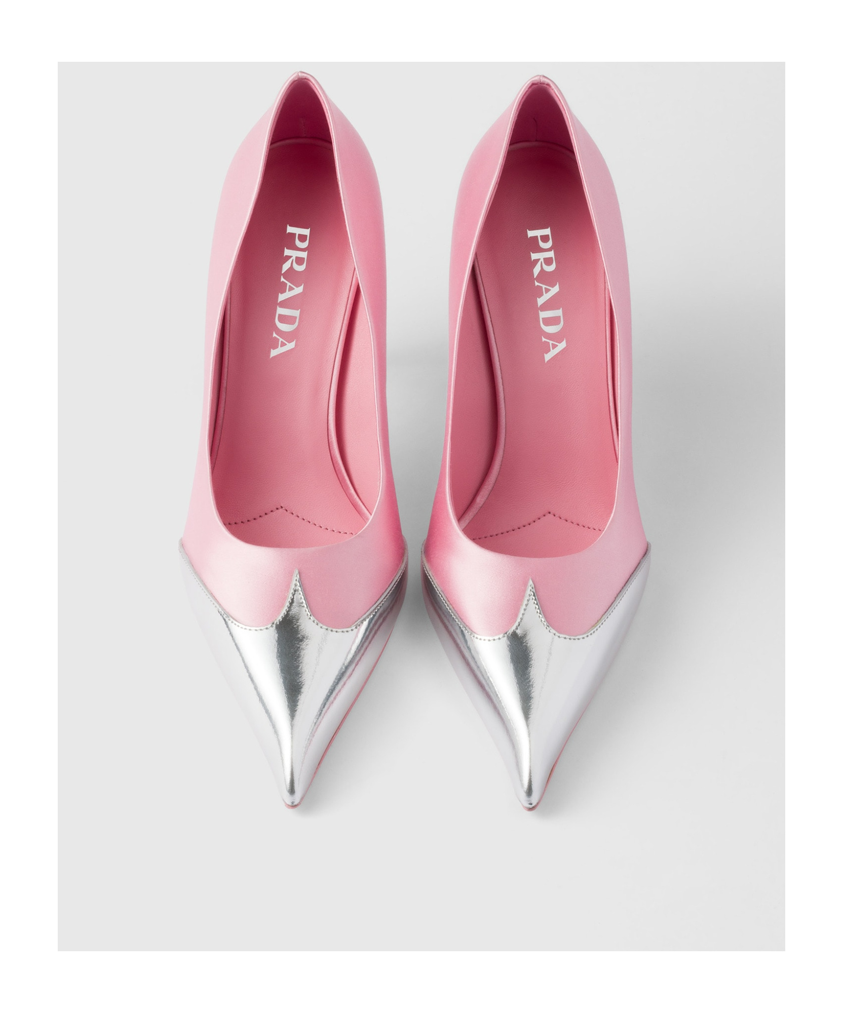 PRADA PRADA POINTED TOE SLIP-ON PUMPS