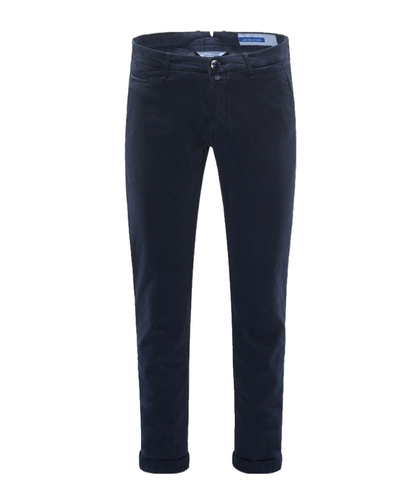 Jacob Cohen Belt-loop Casual Pants In Black
