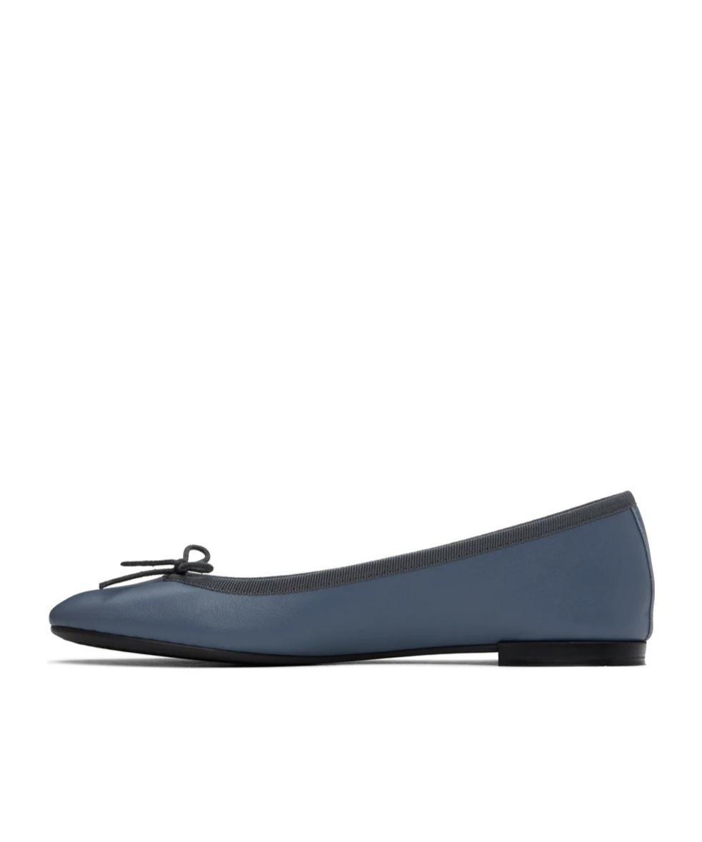 Repetto Navy Cendrillon Ballerina Flats In Blue