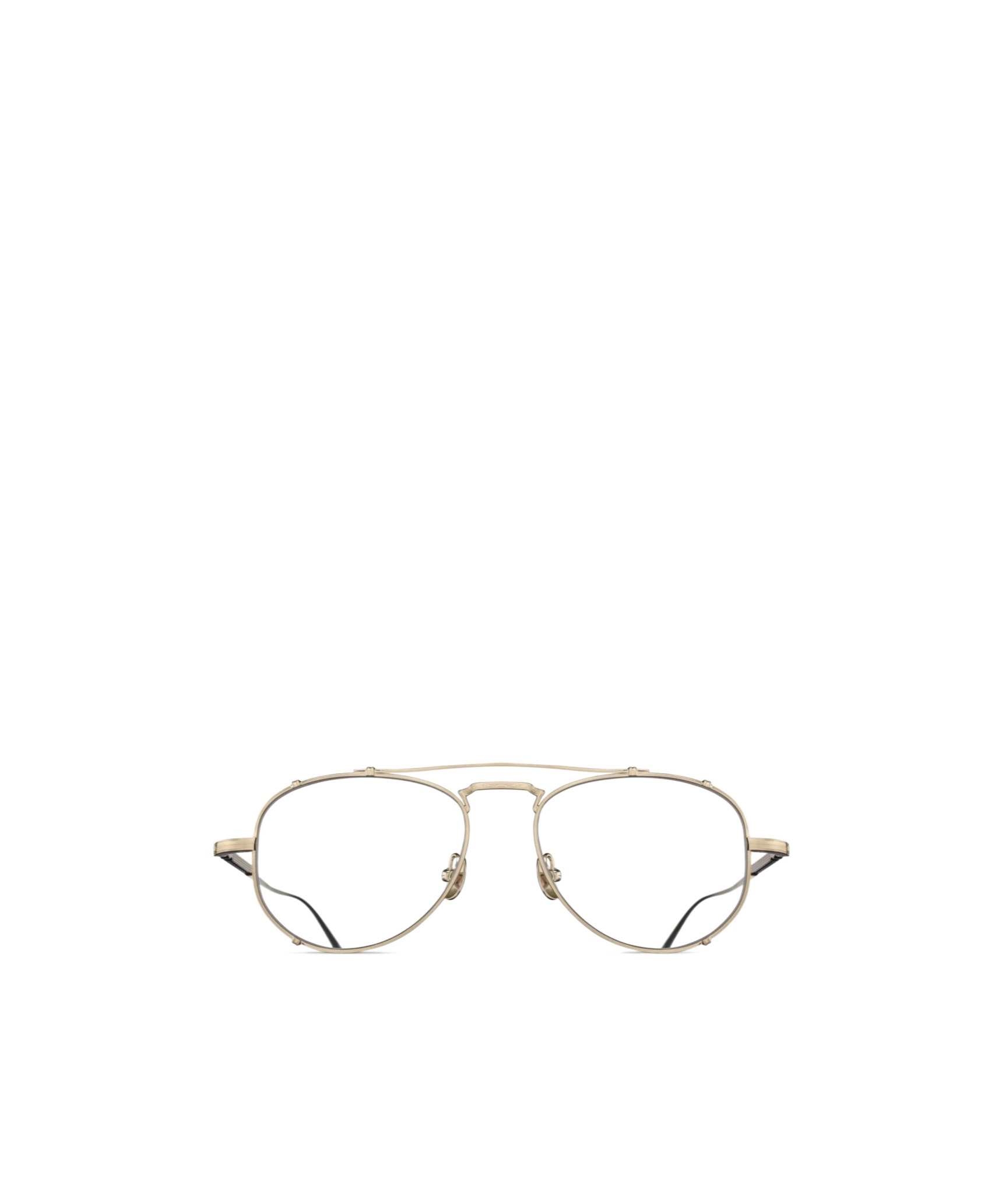 Matsuda Full Frame Plain Mirror In Brown