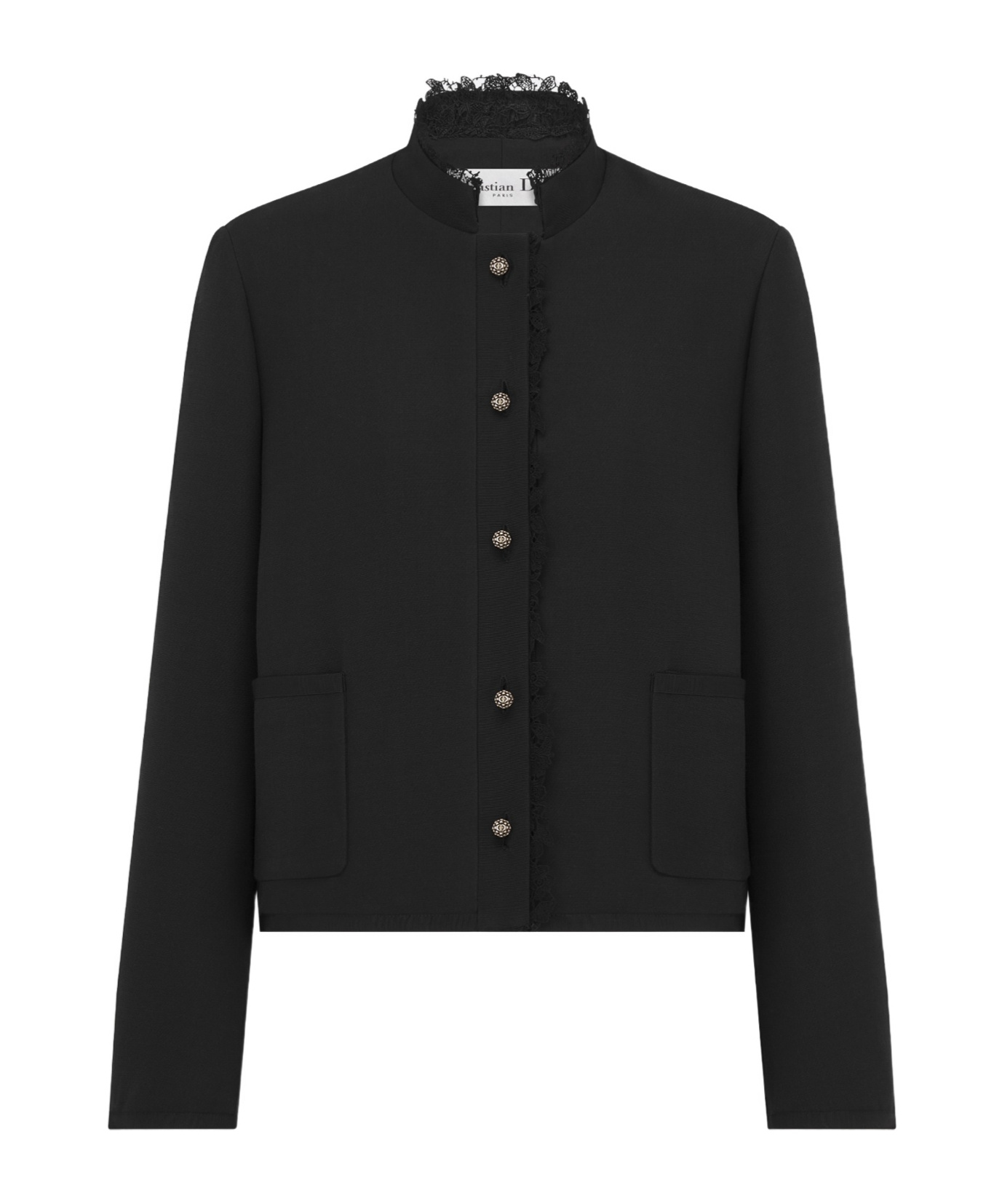 Dior Cropped Jacket In Multi