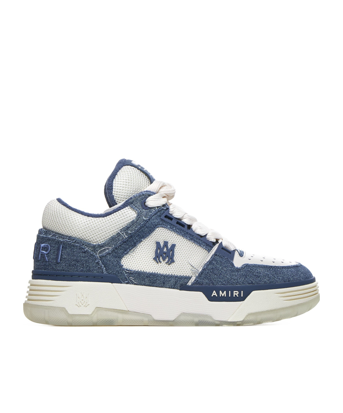 Amiri Ma-1 Lace Low-cut Skate Shoes In White