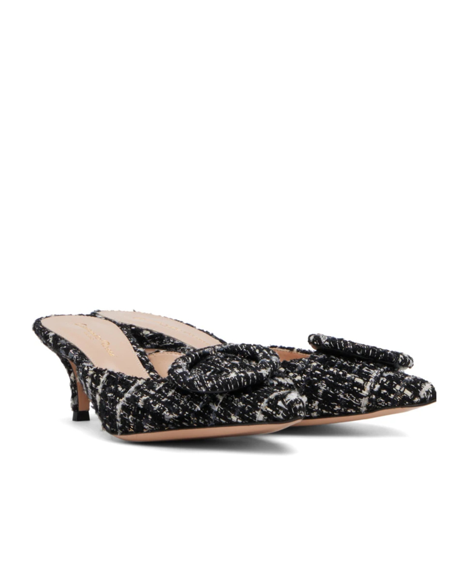 Gianvito Rossi Portofino 55 Muller Heels In Black