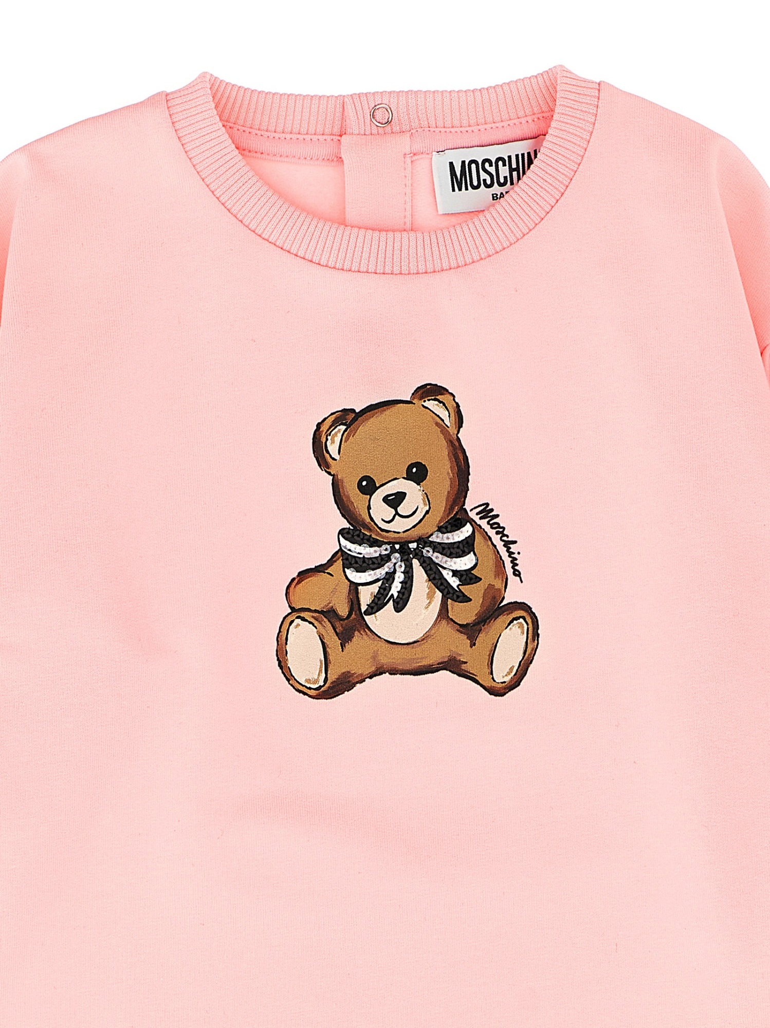Moschino Teddy Bear-graphic Dress In Multi