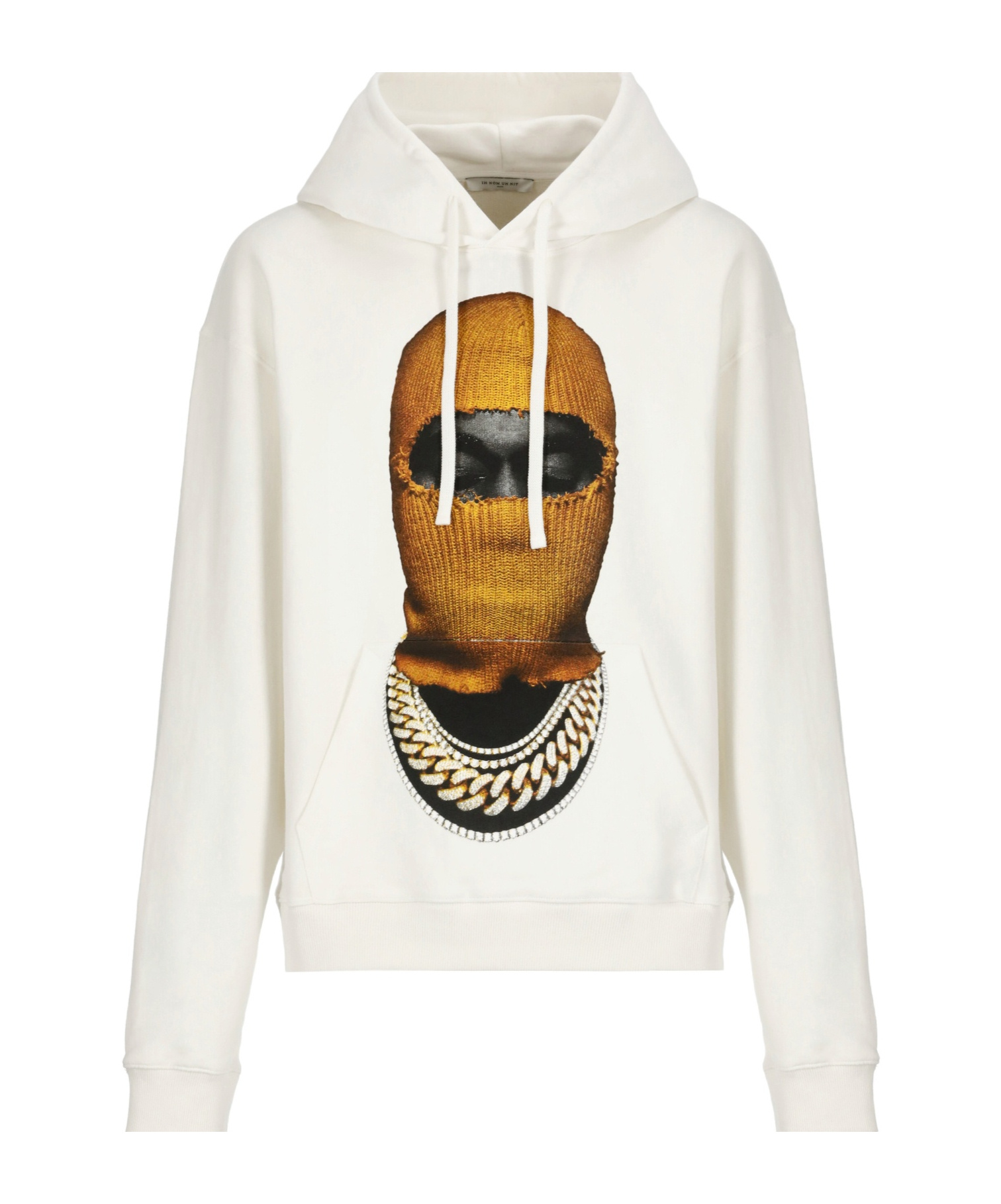 Ih Nom Uh Nit Hooded Sweater In White