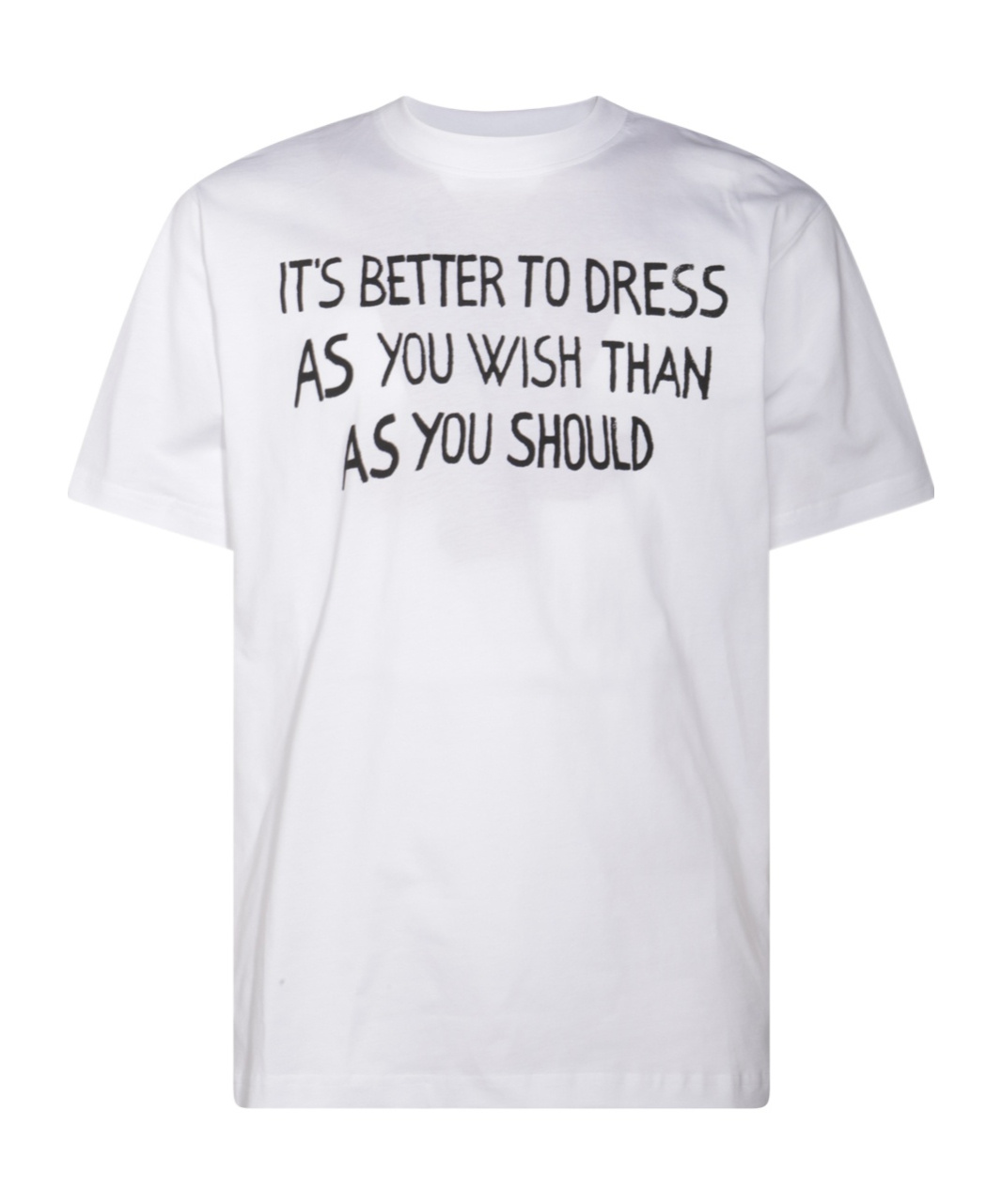 Moschino T-shirt With Lettering Print In White
