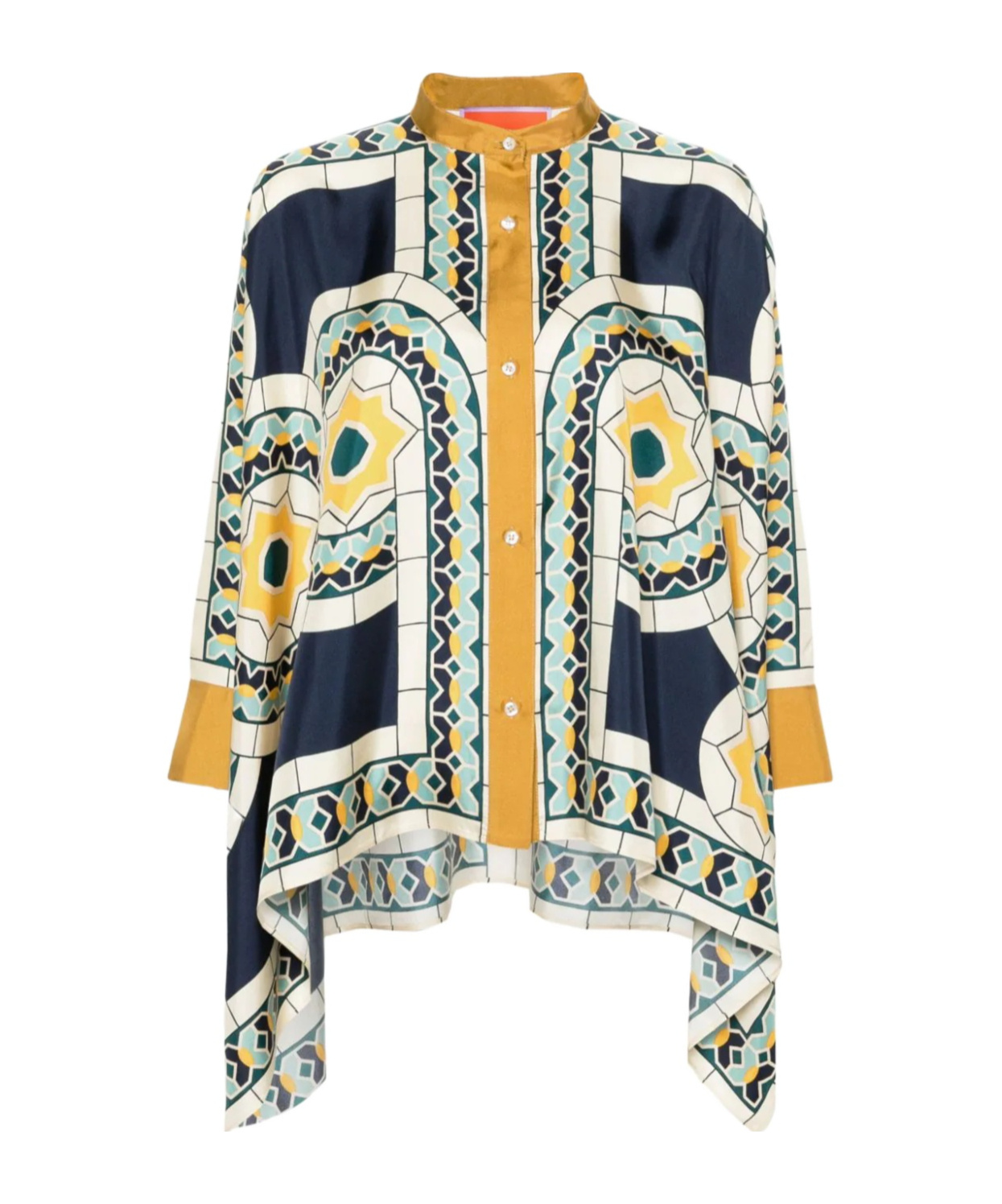 La Doublej Printed Top In Multicolor