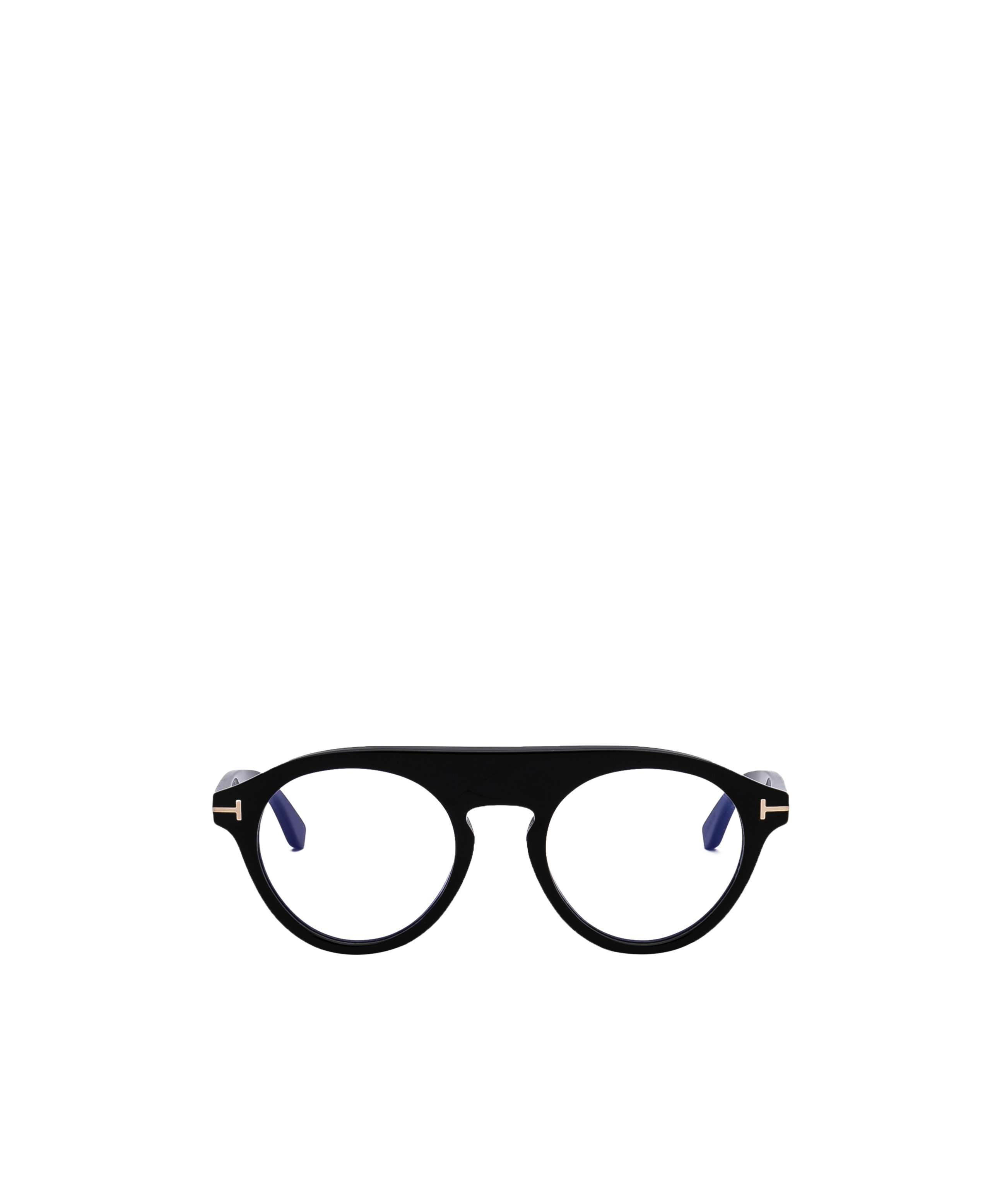 Tom Ford Geometric Frame Plain Mirror In Black