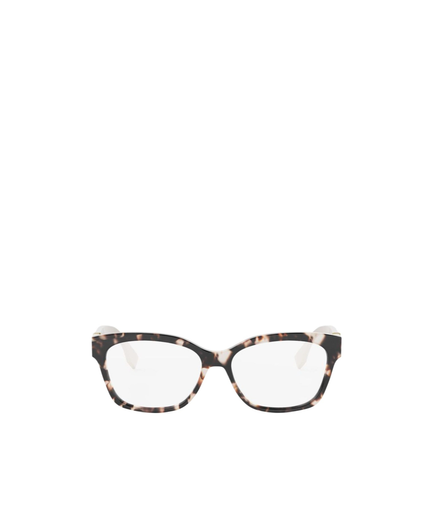 Fendi Geometric Flat Mirror In White