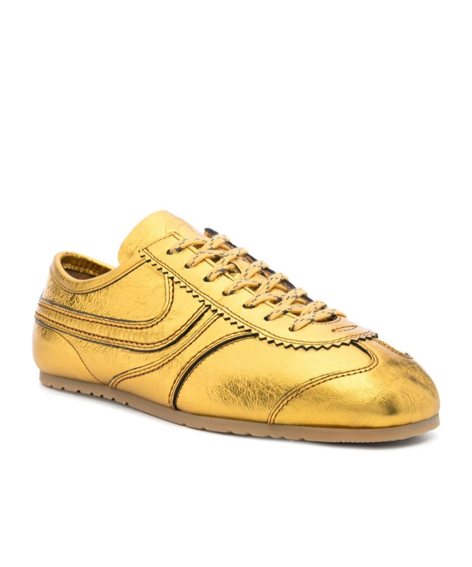 DRIES VAN NOTEN PANELLED SNEAKERS 