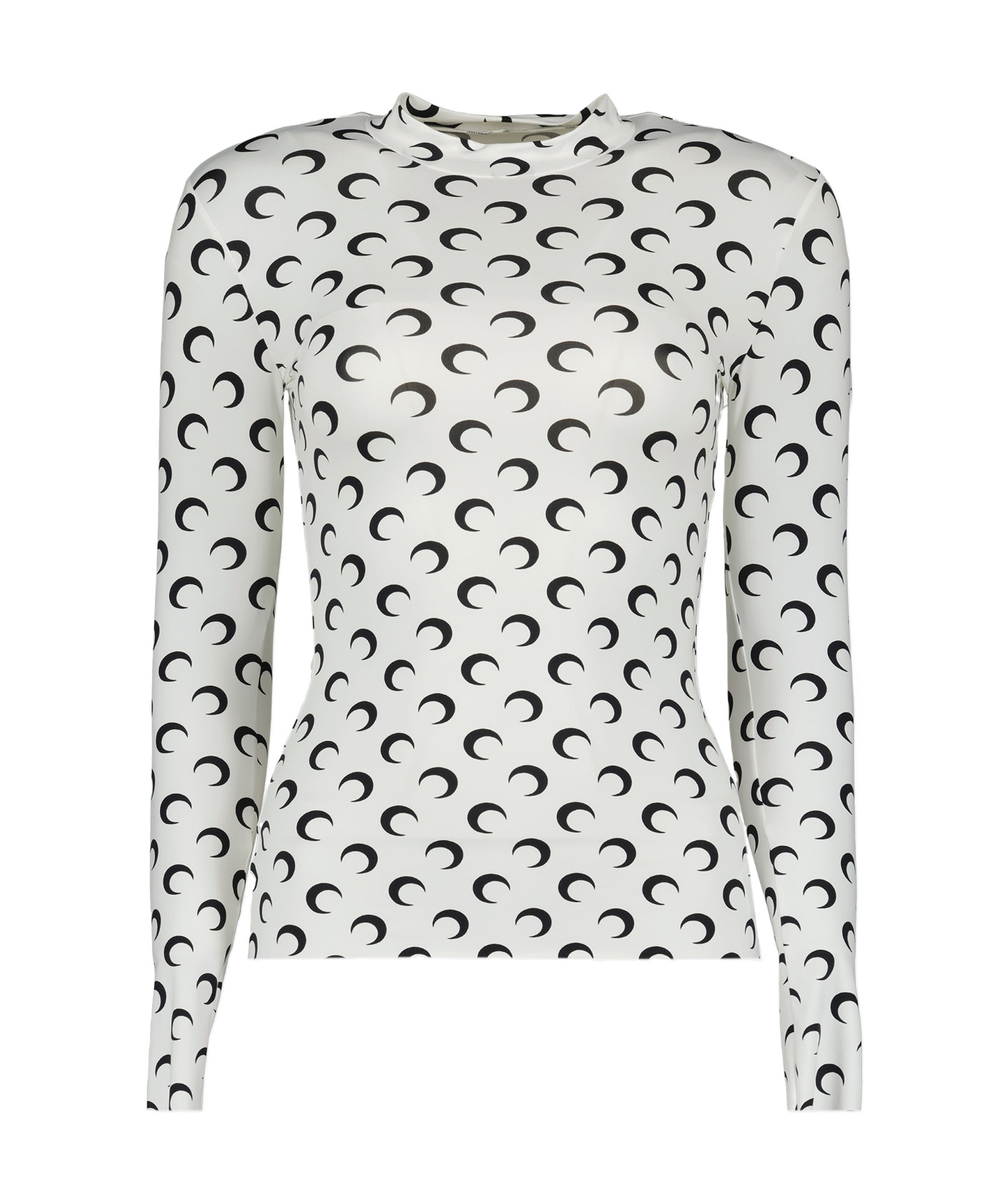 Marine Serre Second Skin Moon-print Top In Multi