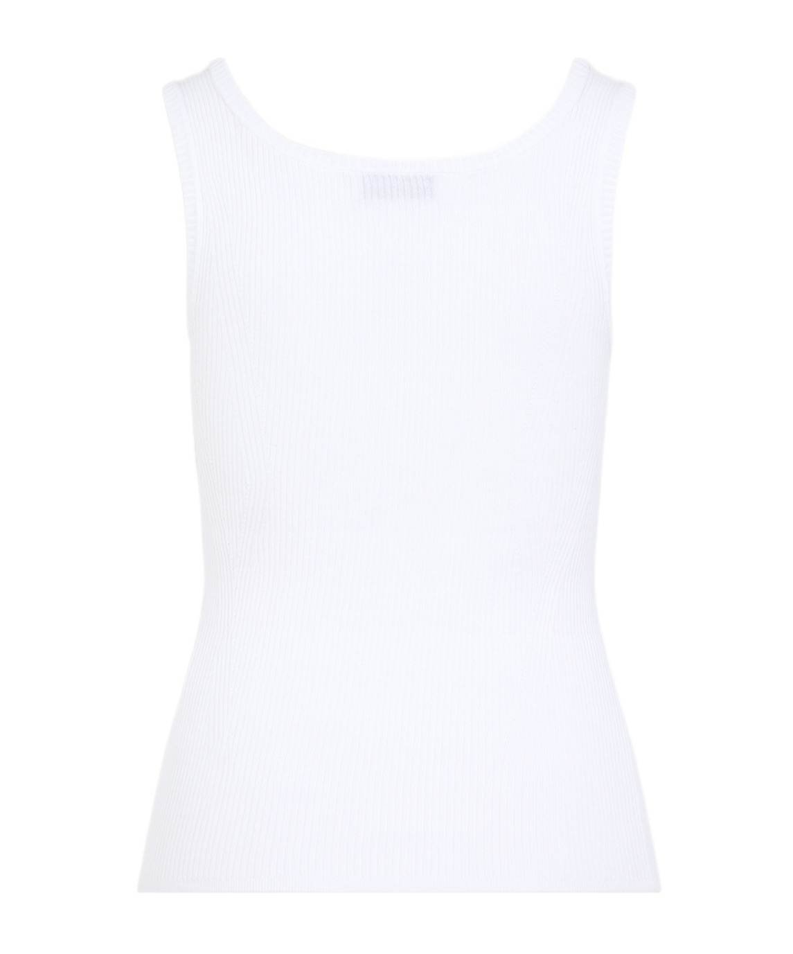 Shop Dries Van Noten Round-neck Vest In White