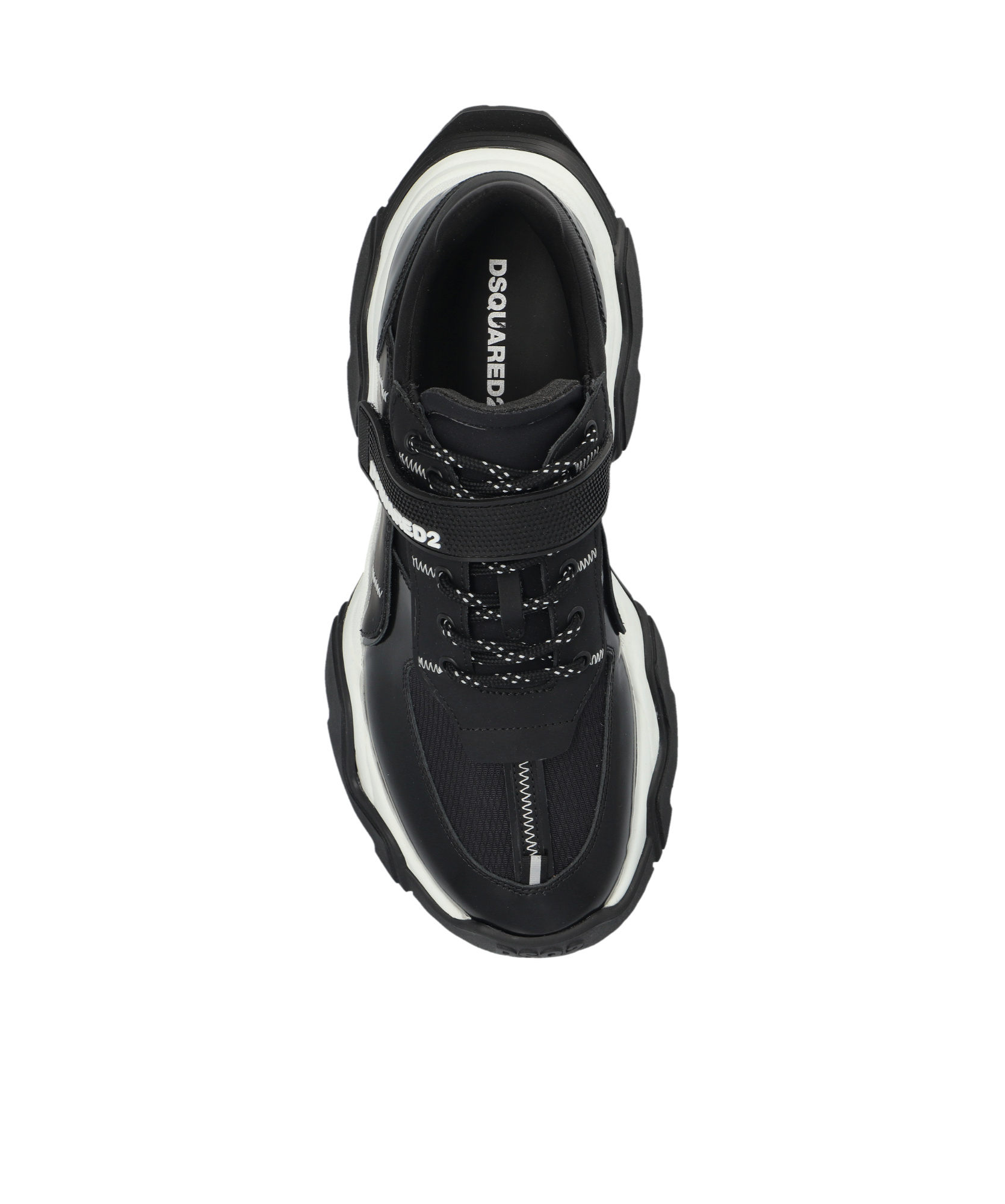 Dsquared2 Lace-up Sneakers In Black