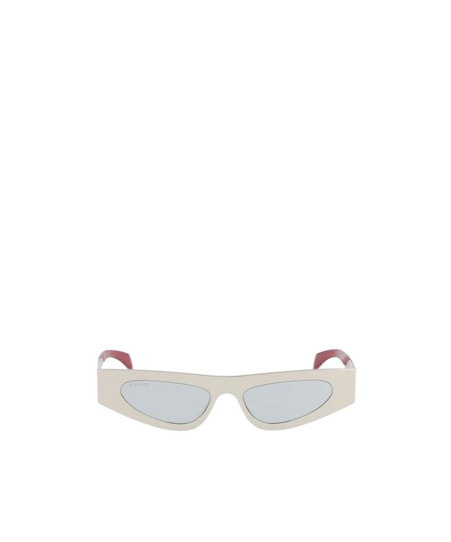 Gucci Cat-eye Frame Sunglasses In White