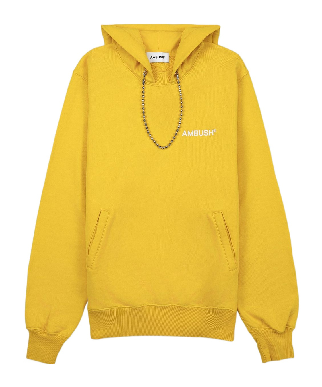 Ambush Long-sleeved Sweater In Yellow