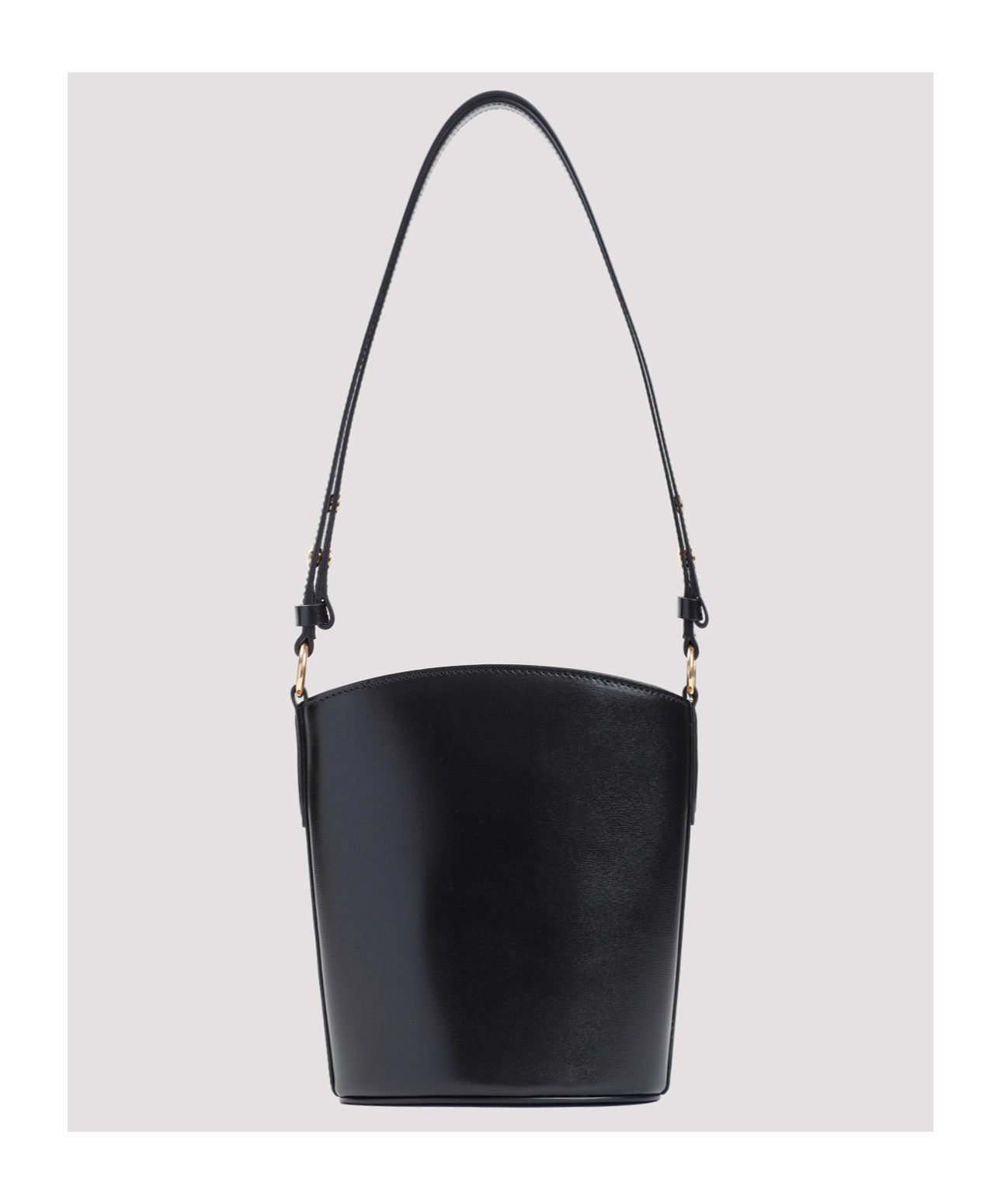 Tom Ford Small Leather Bucket Shoulder Bag In Black