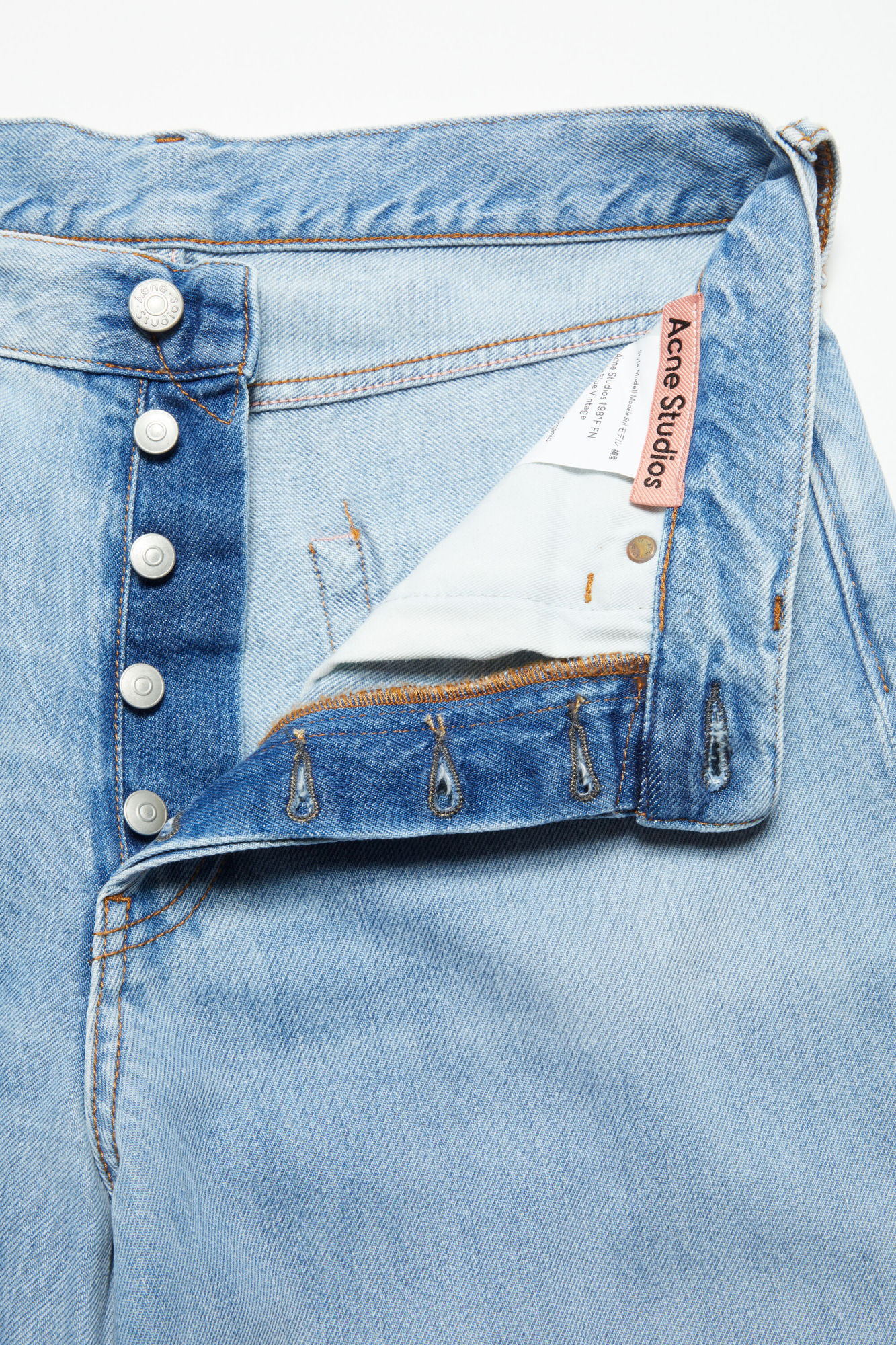 Acne Studios Acne Trousers Blue In Blue