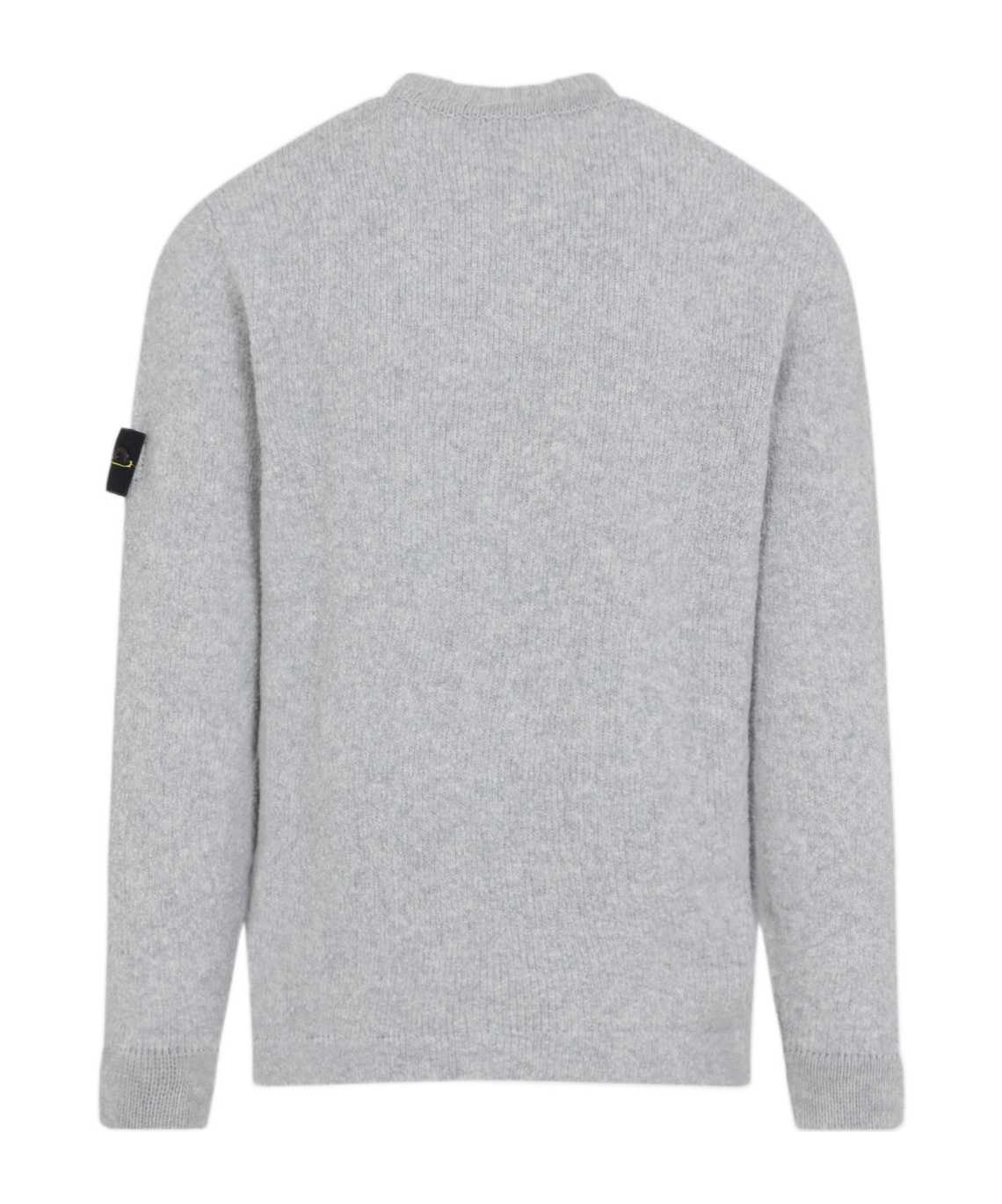 Stone Island 5100056 Lambswool Sweater In Gray