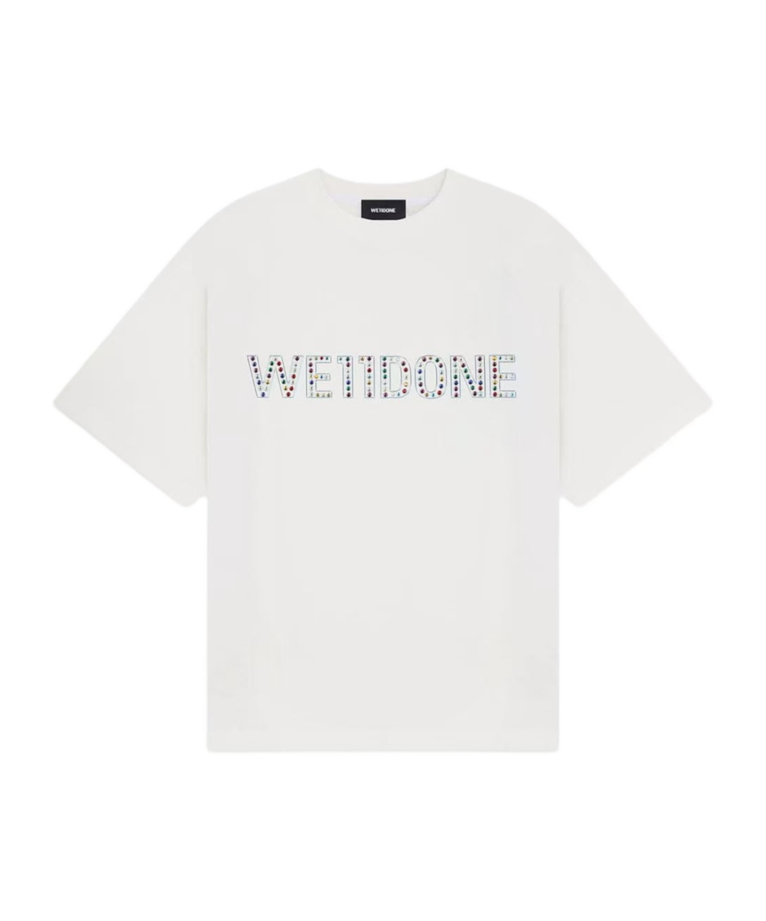 We11 Done Short-sleeved T-shirt In White