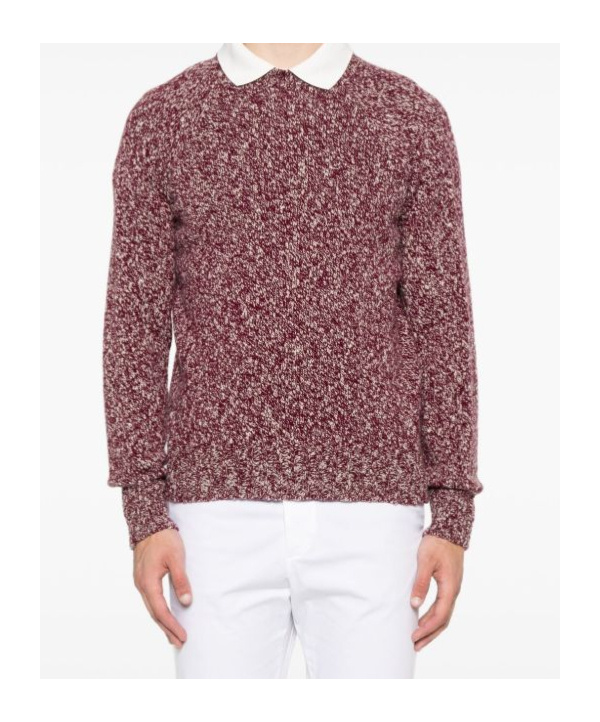 Drumohr Long-sleeved Sweater In Purple