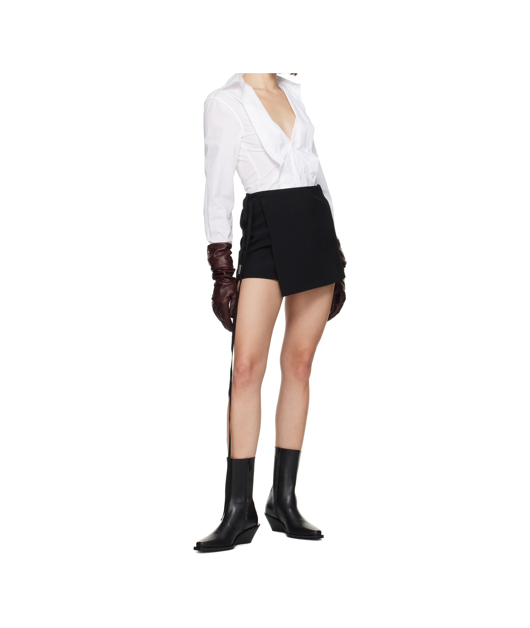 Ann Demeulemeester Haley Shirt In White